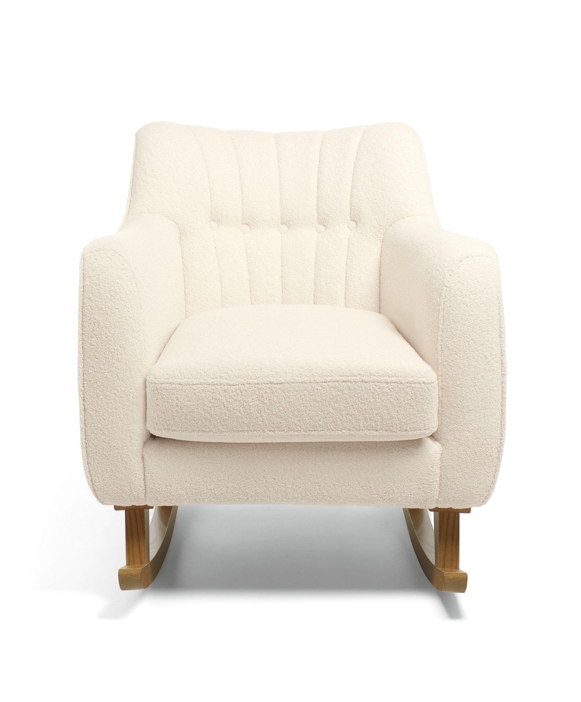 Hilston Nursing Chair - Off White Boucle - Image 6