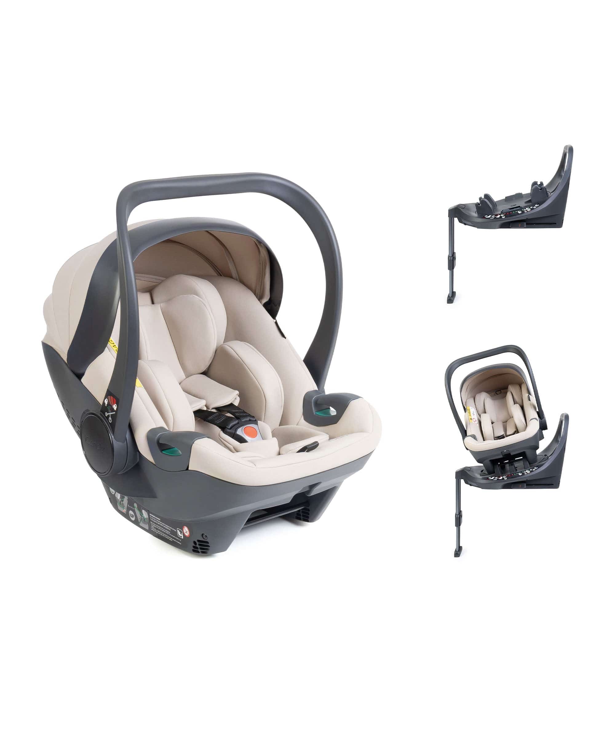 iCandy Cocoon 360 Infant Car Seat & Base - Sandstorm