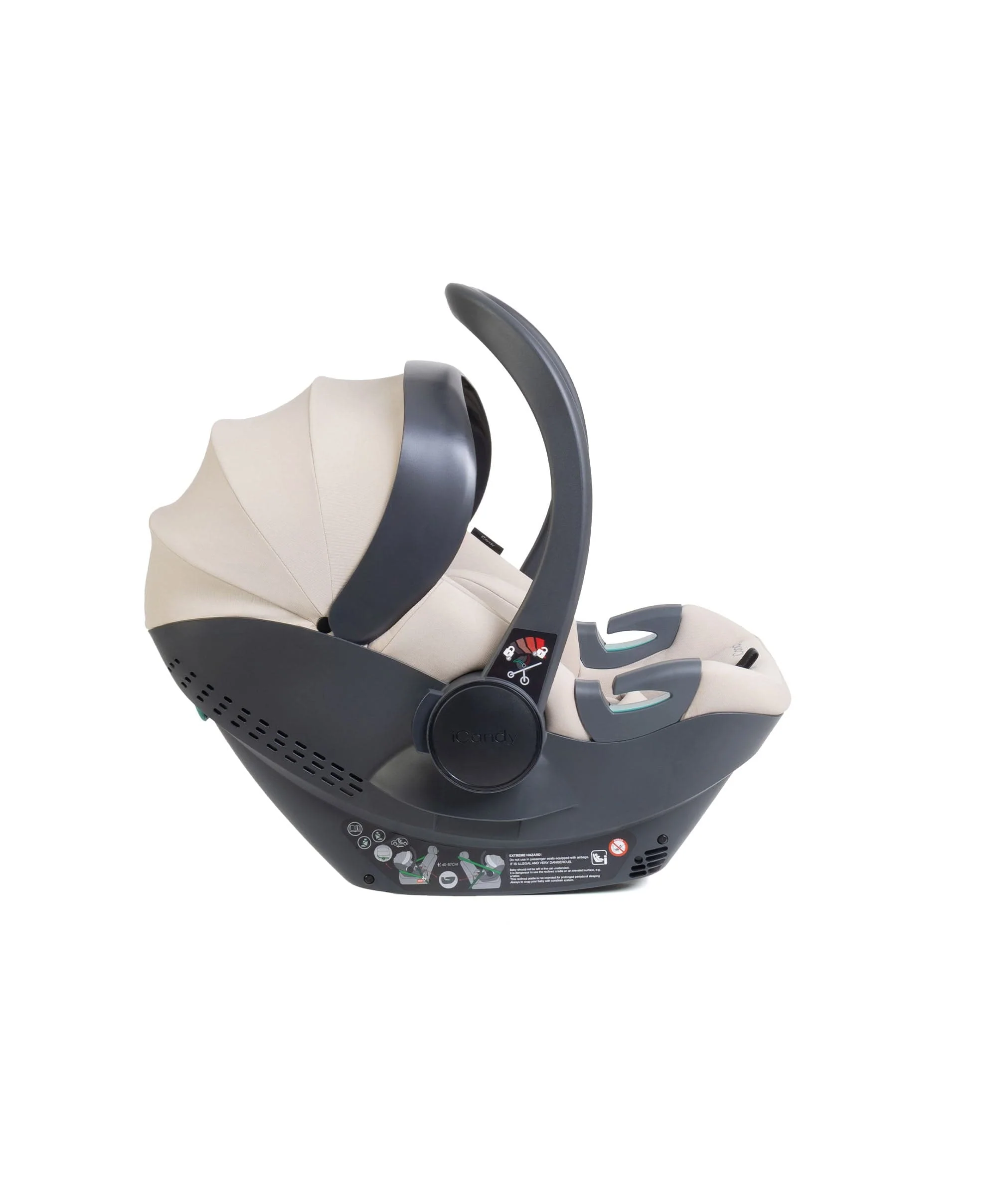 iCandy Cocoon 360 Infant Car Seat & Base - Sandstorm - Image 3
