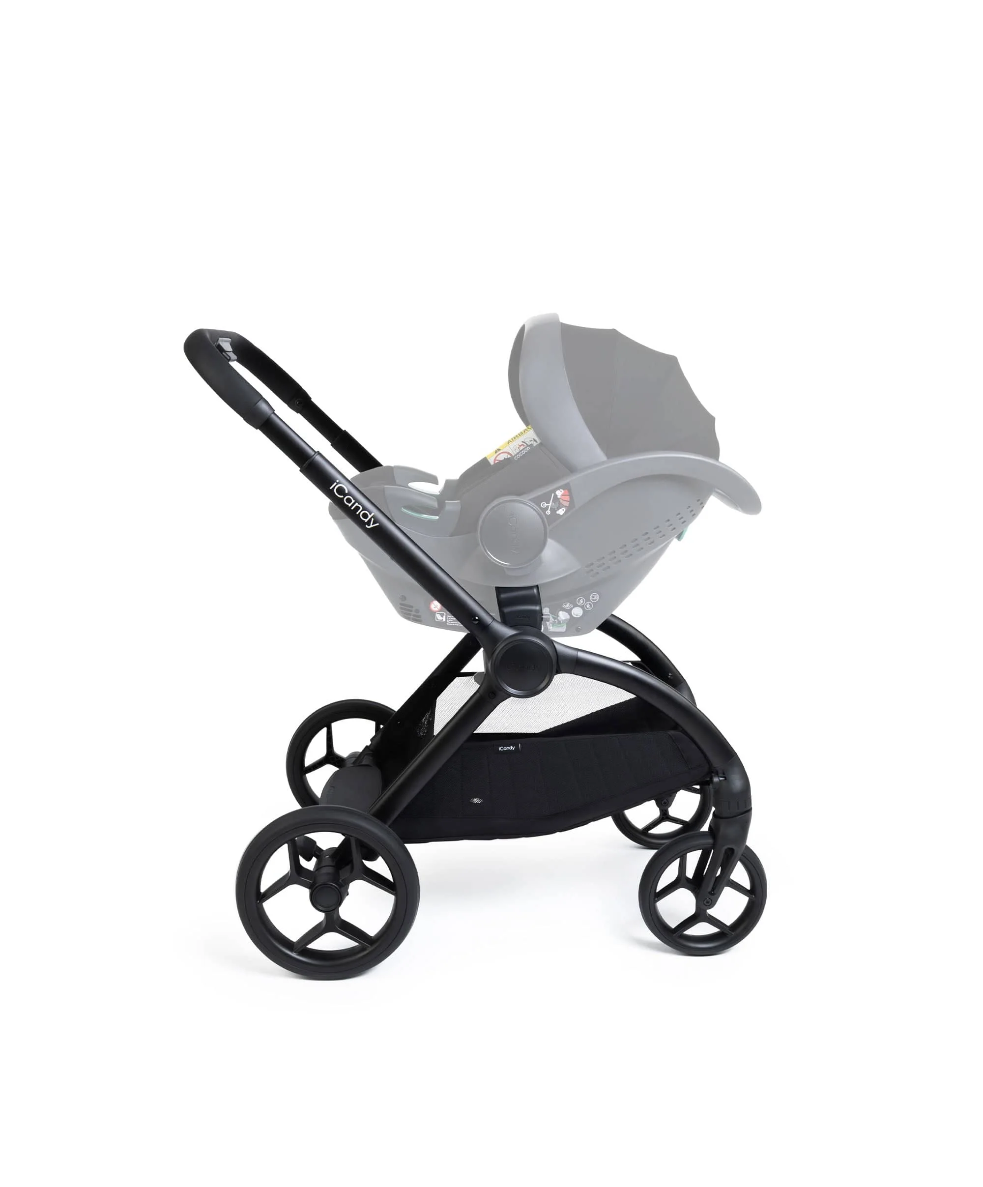 iCandy Core 2 Pushchair Bundle With Cybex Cloud T Car Seat & Base - Black - Image 7
