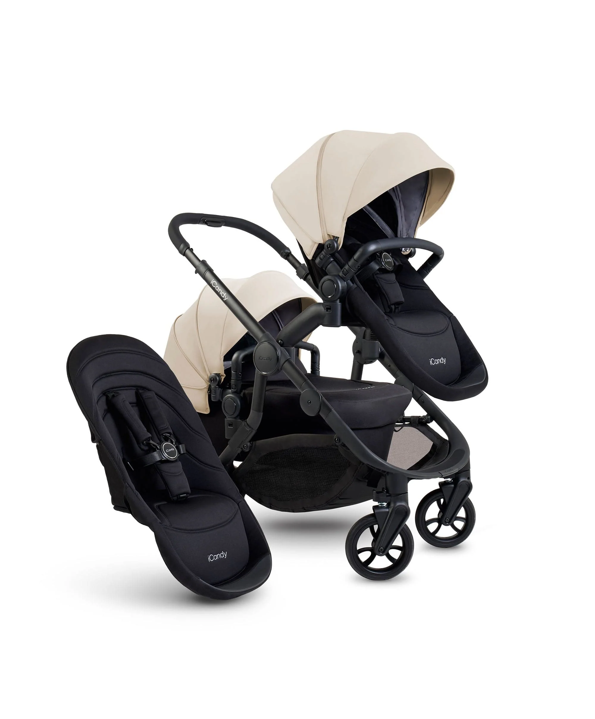 iCandy Orange 4 Double Pushchair – Latte