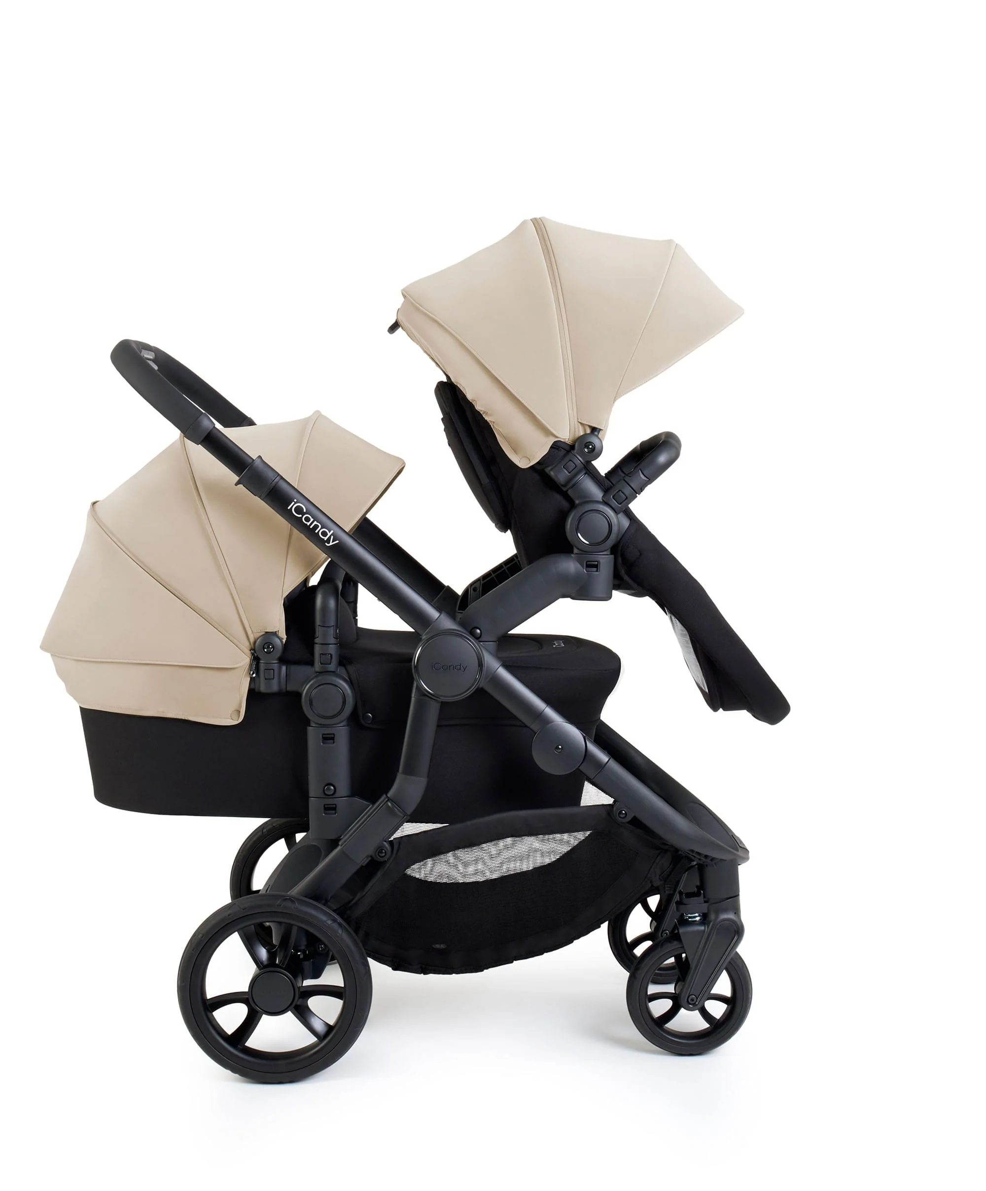 iCandy Orange 4 Double Pushchair – Latte - Image 5