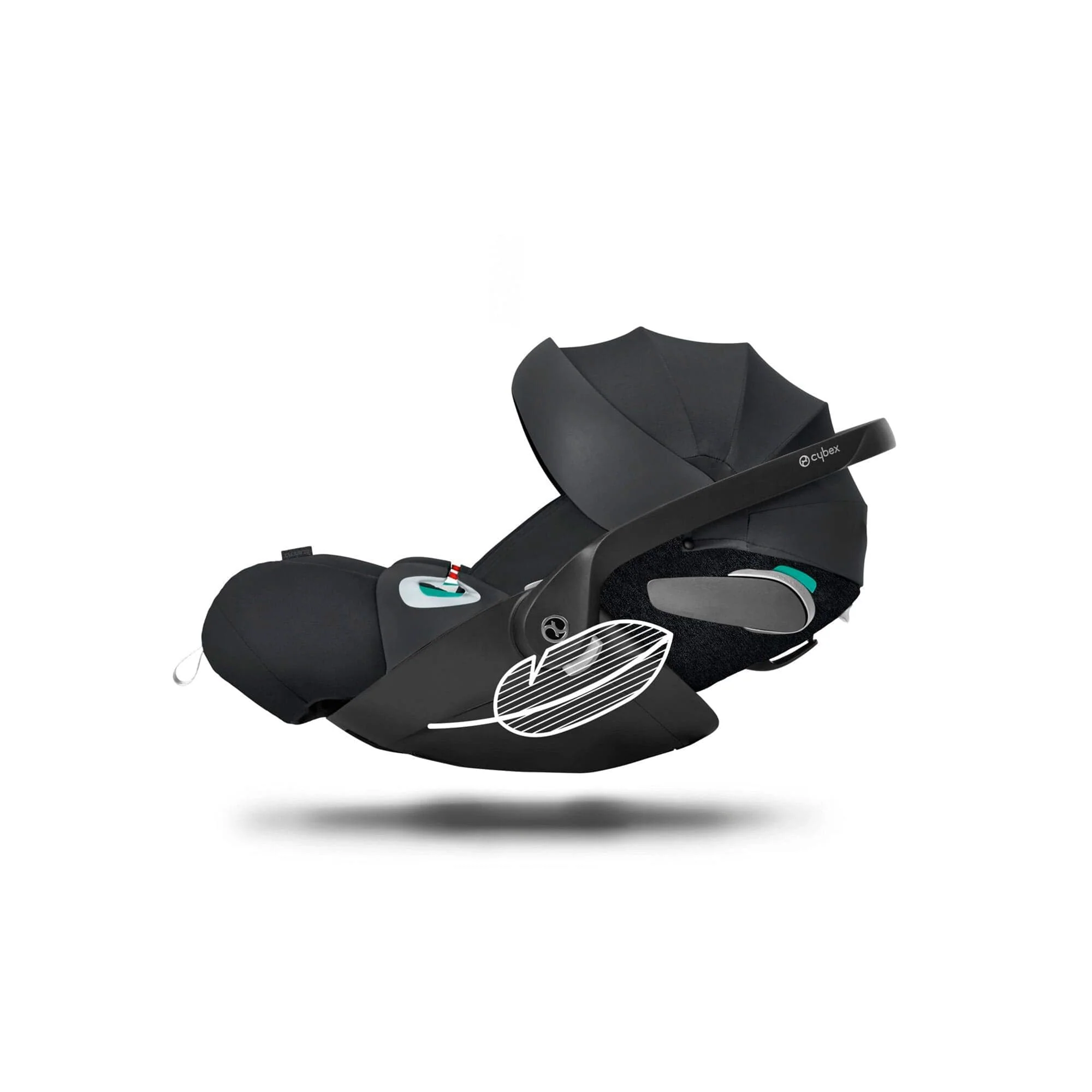 iCandy Peach 7 Complete Pushchair Bundle with Cybex Cloud T Car Seat - Biscotti - Image 11