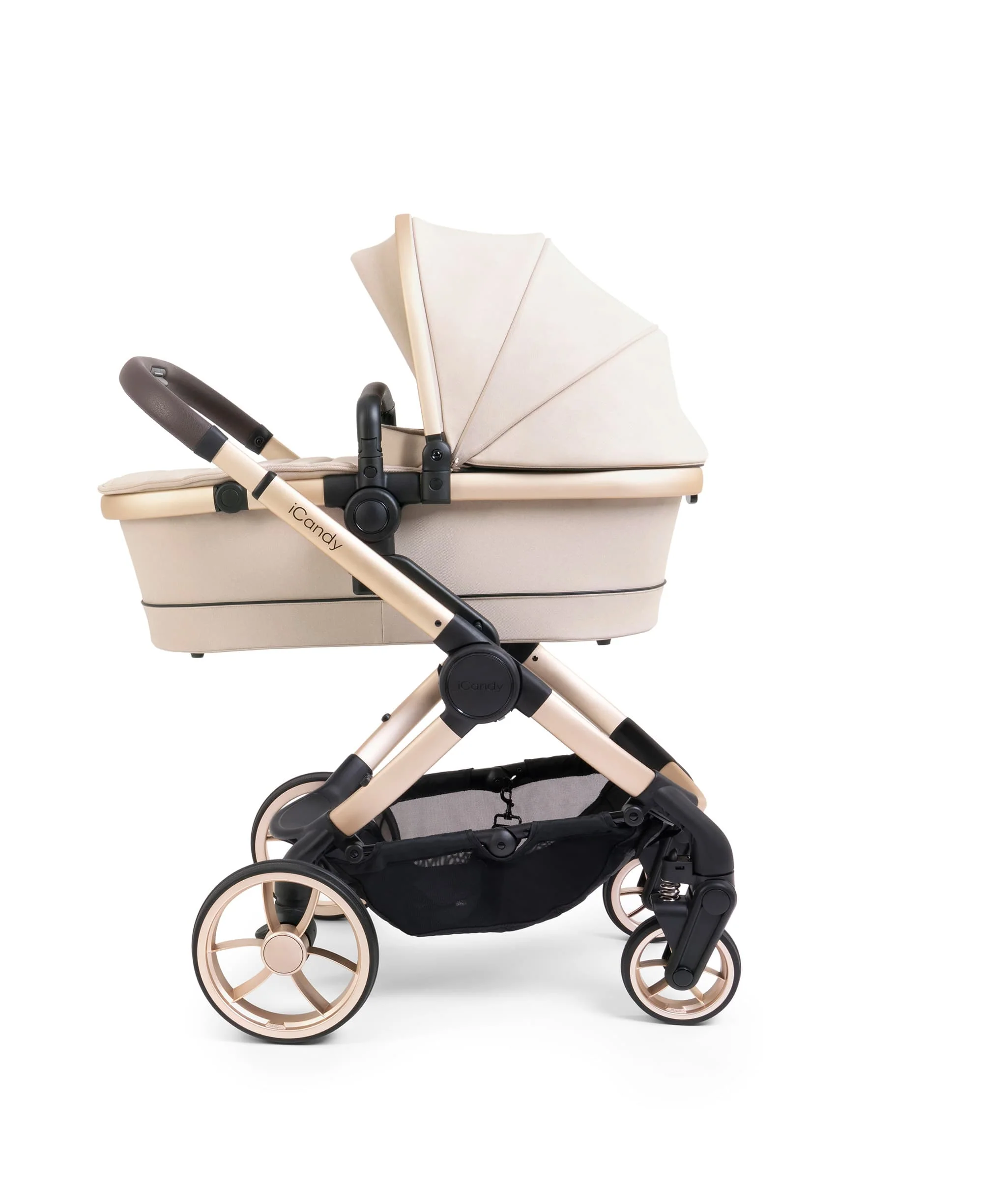 iCandy Peach 7 Complete Pushchair Bundle with Maxi-Cosi Pebble 360 Pro2 Car Seat - Biscotti - Image 6