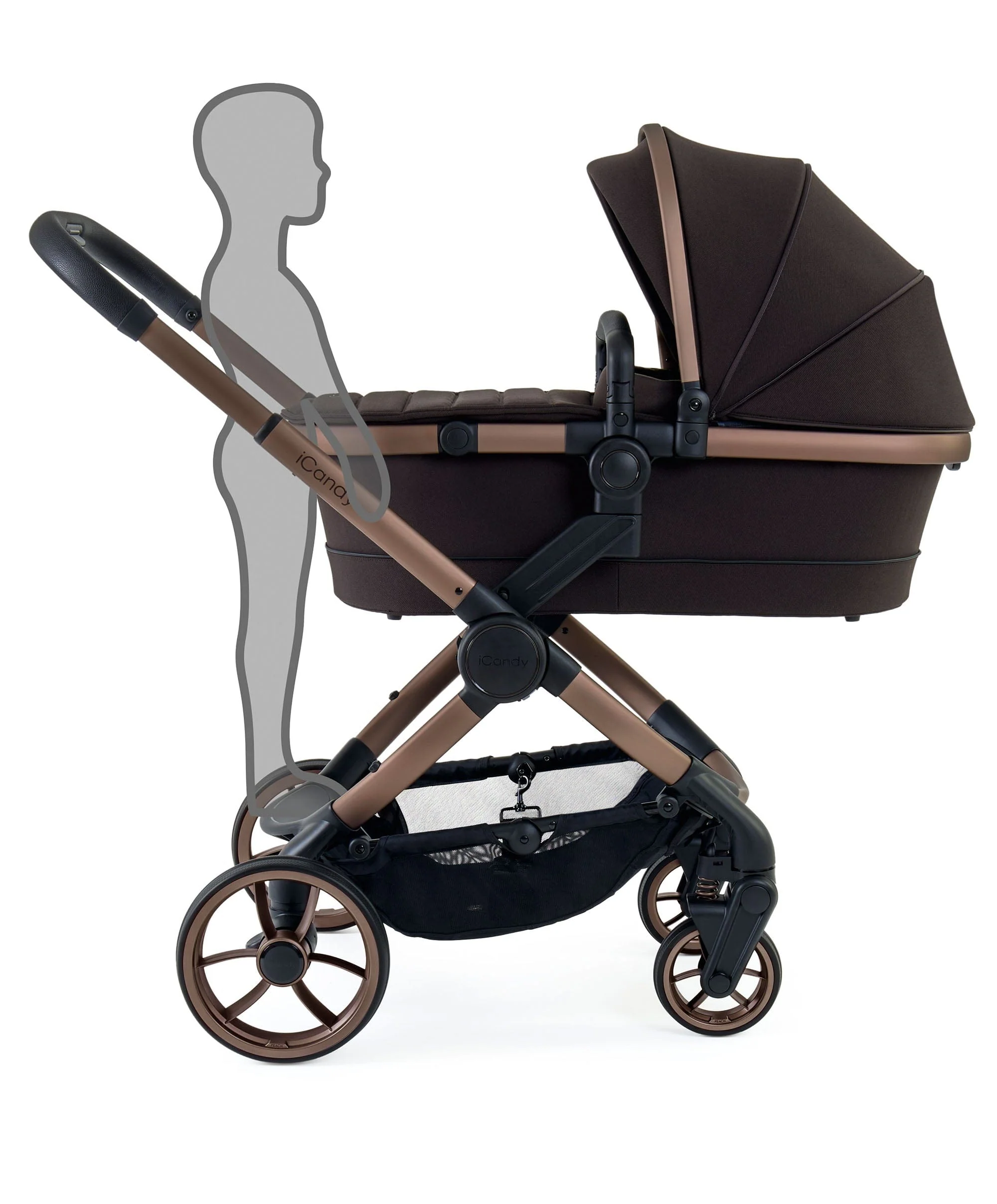 iCandy Peach 7 Complete Pushchair Bundle - Pecan - Image 6