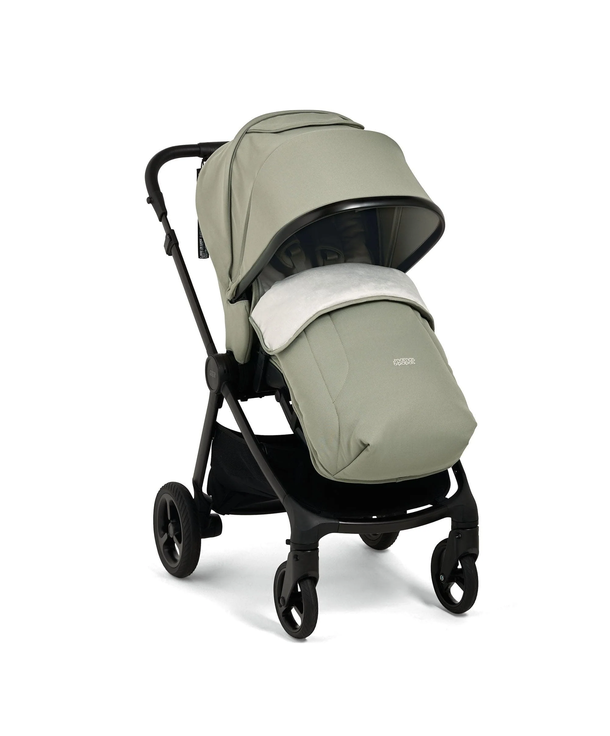 Vardo Pushchair Bundle with Cybex Cloud T Car Seat (8 Pieces) - Sage - Image 7