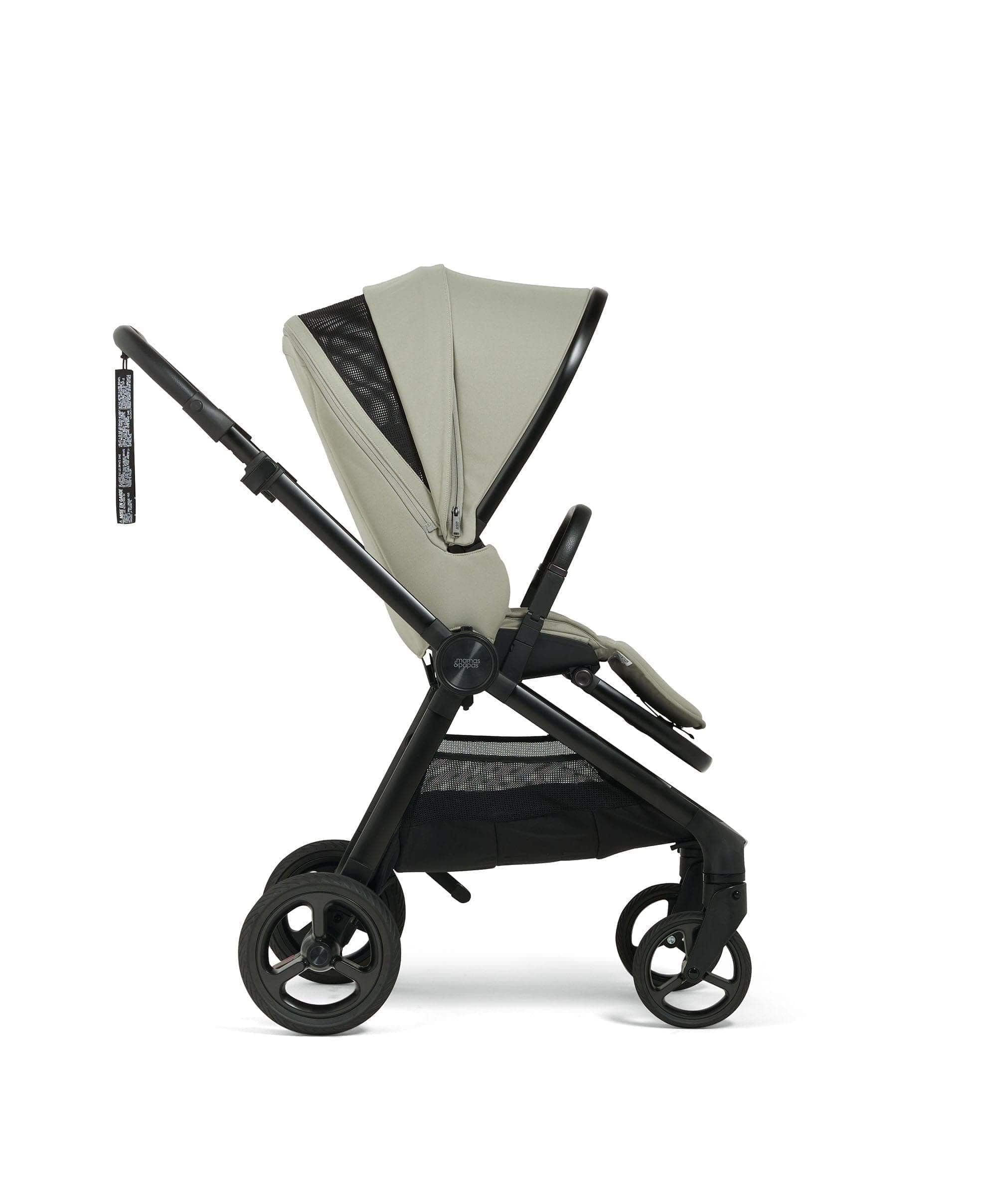 Vardo Pushchair Bundle with Cybex Cloud T Car Seat (8 Pieces) - Shell/Sepia Black - Image 3