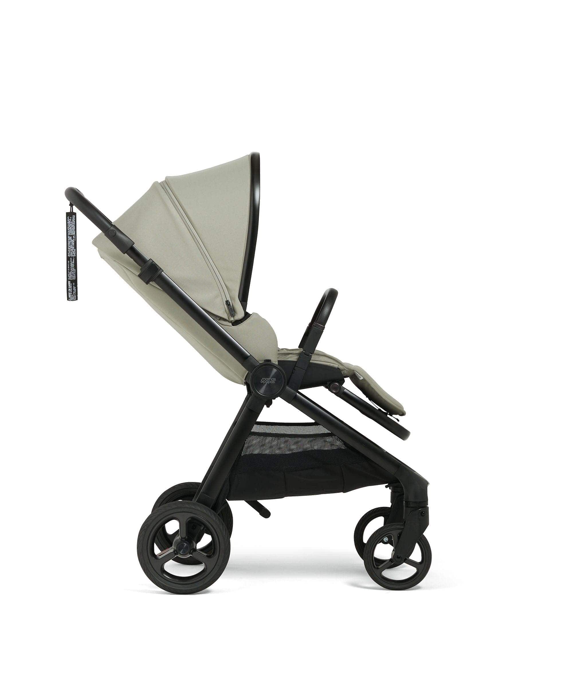 Vardo Pushchair Bundle with Cybex Cloud T Car Seat (8 Pieces) - Shell/Sepia Black - Image 4