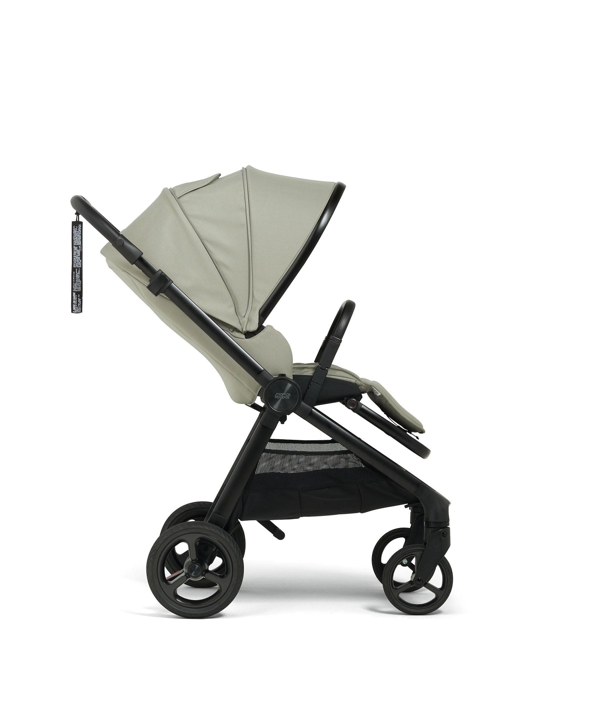Vardo Pushchair Bundle with Cybex Cloud T Car Seat (8 Pieces) - Shell/Sepia Black - Image 5