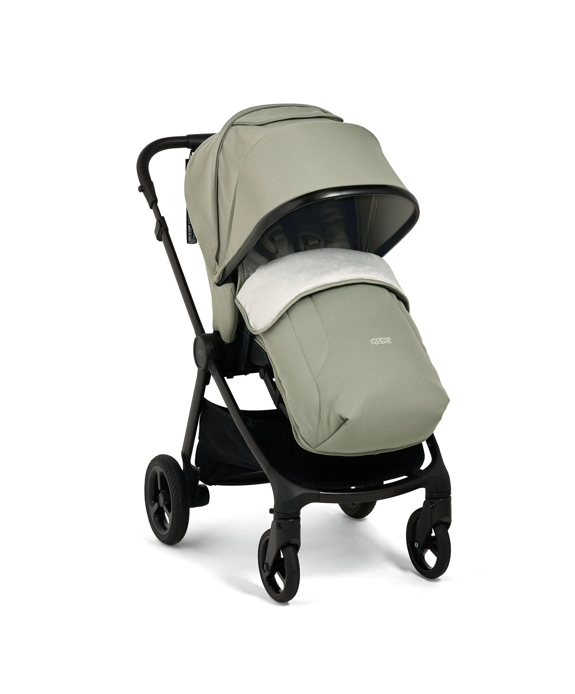 Vardo Pushchair Bundle with Cybex Cloud T Car Seat (8 Pieces) - Shell/Sepia Black - Image 7