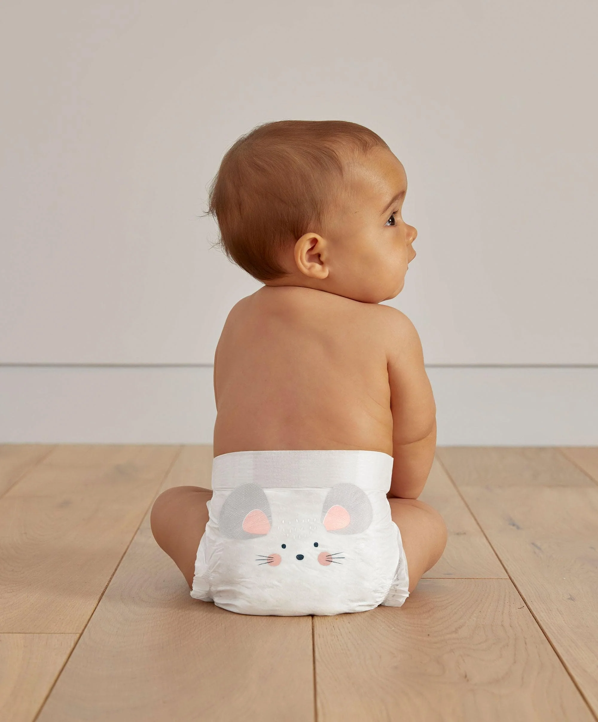 Kit & Kin Hypoallergenic Eco Nappies - Size 2 - Image 2