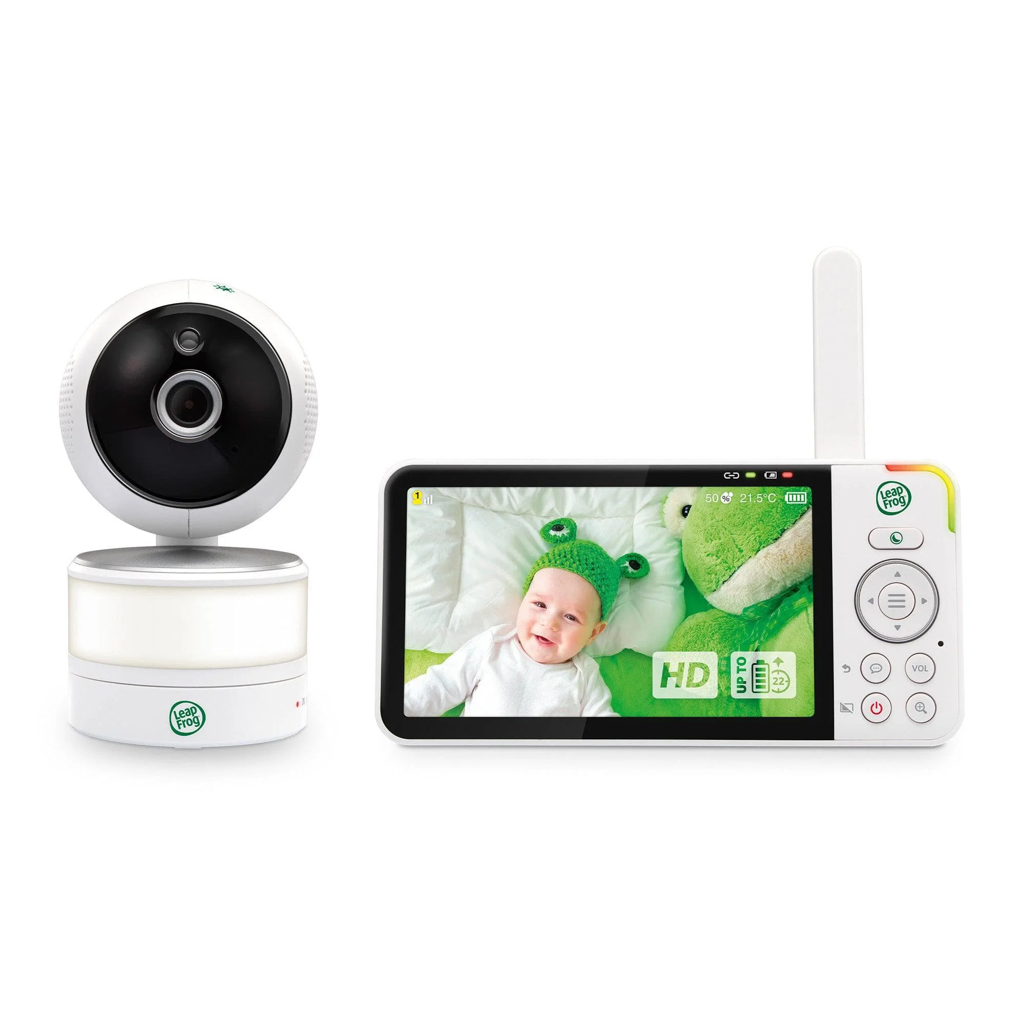 LeapFrog LF915HD 5" Video Baby Monitor with Colour Night Vision - White - Image 16