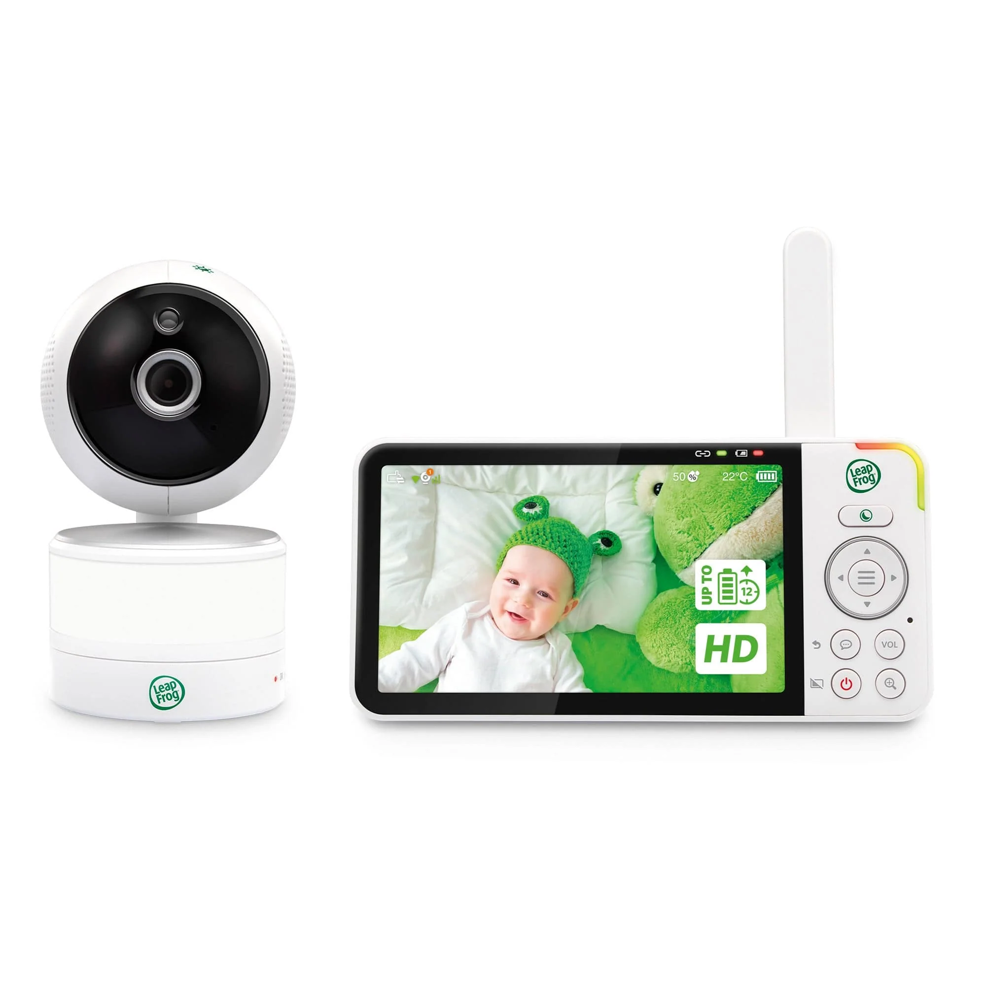 LeapFrog LF915HD 5" Video Baby Monitor with Colour Night Vision - White - Image 33