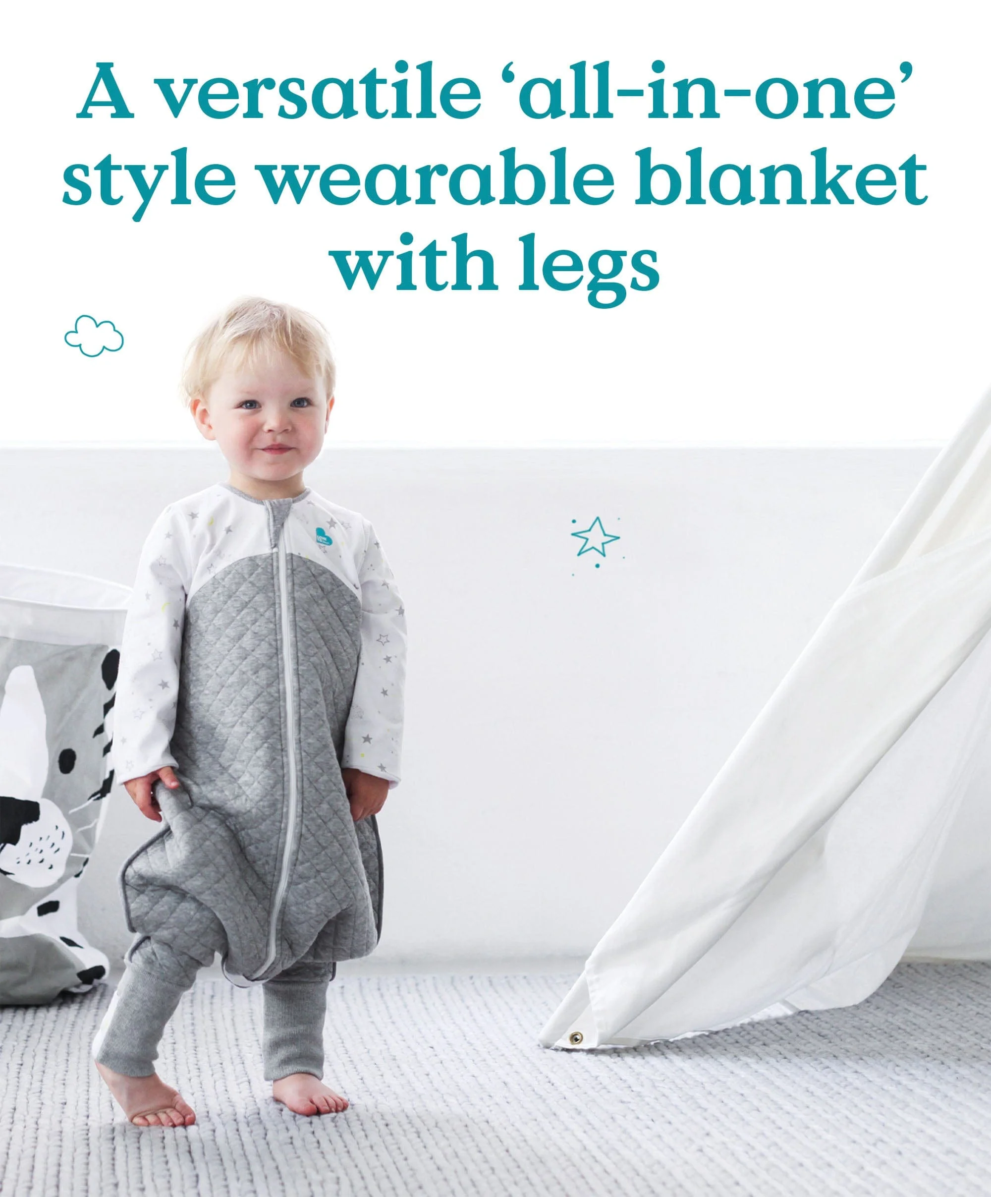 Love to Dream Sleep Suit 12-24 Months (2.5 Tog) - Moonlight Olive - Image 9