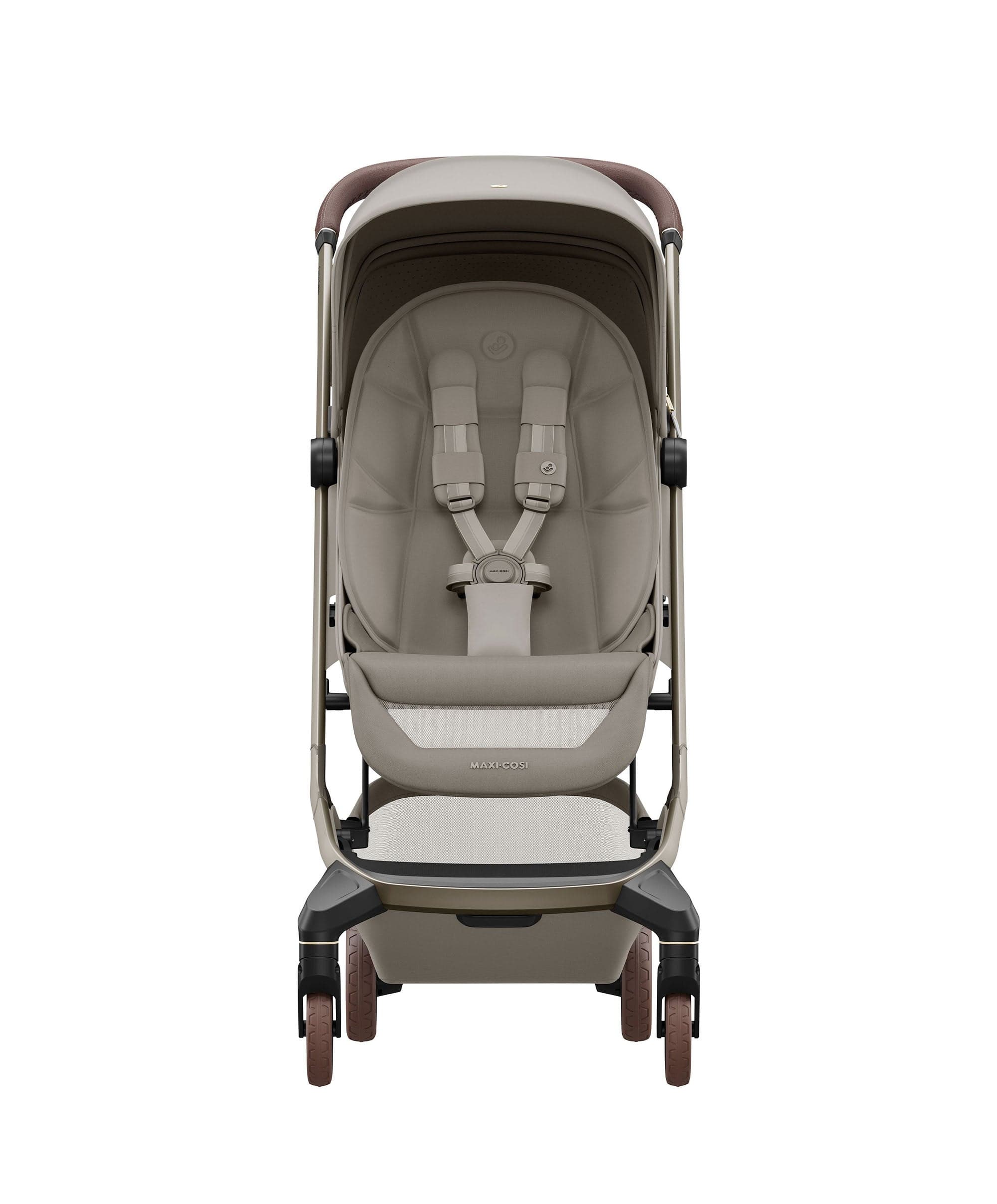 Maxi-Cosi Fame Cabin Pushchair Bundle with Maxi-Cosi Coral Slide Pro Car Seat & Base (5 Pieces) - Sapphire Sand - Image 3