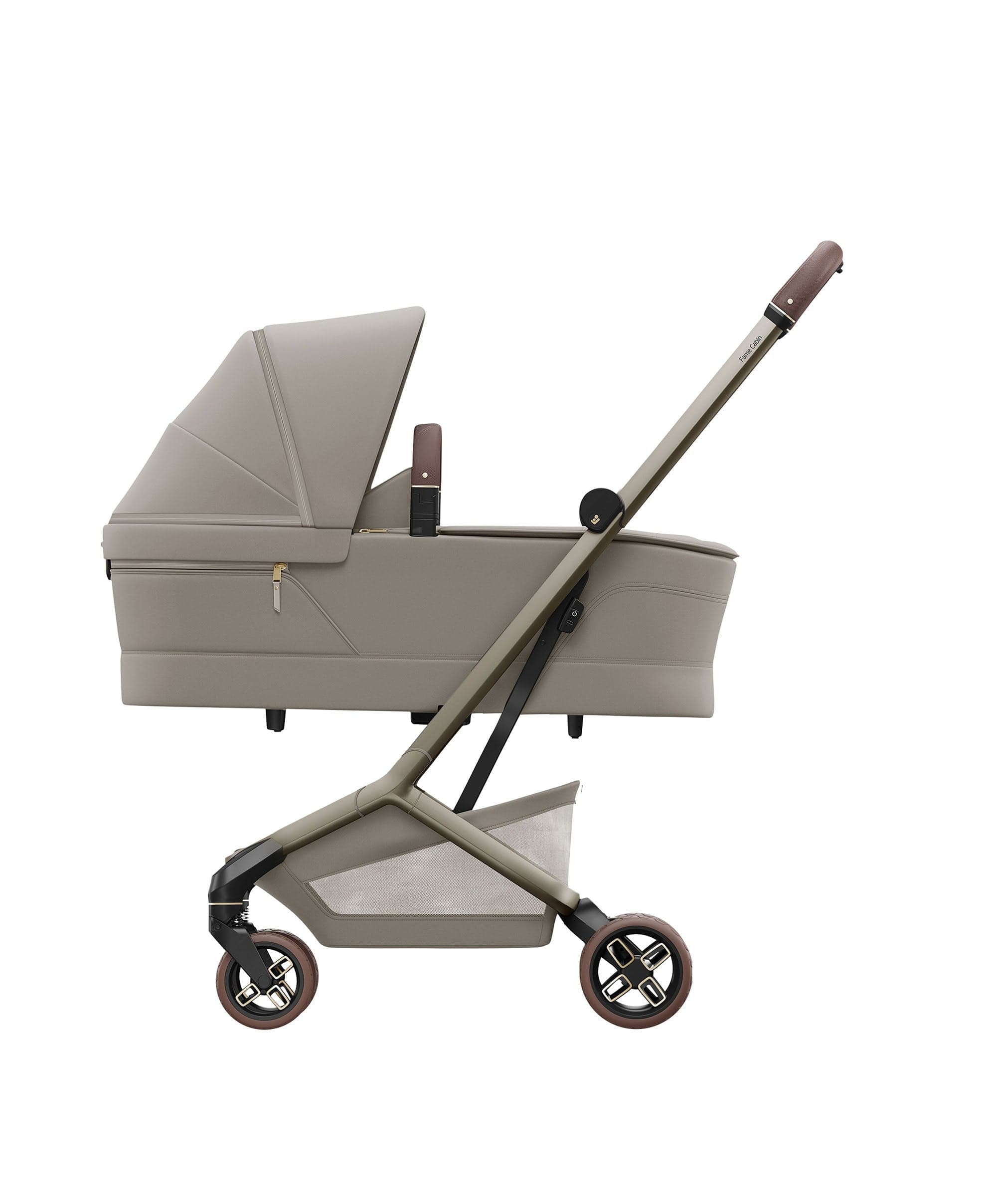 Maxi-Cosi Fame Cabin Pushchair Bundle with Maxi-Cosi Coral Slide Pro Car Seat & Base (5 Pieces) - Sapphire Sand - Image 7