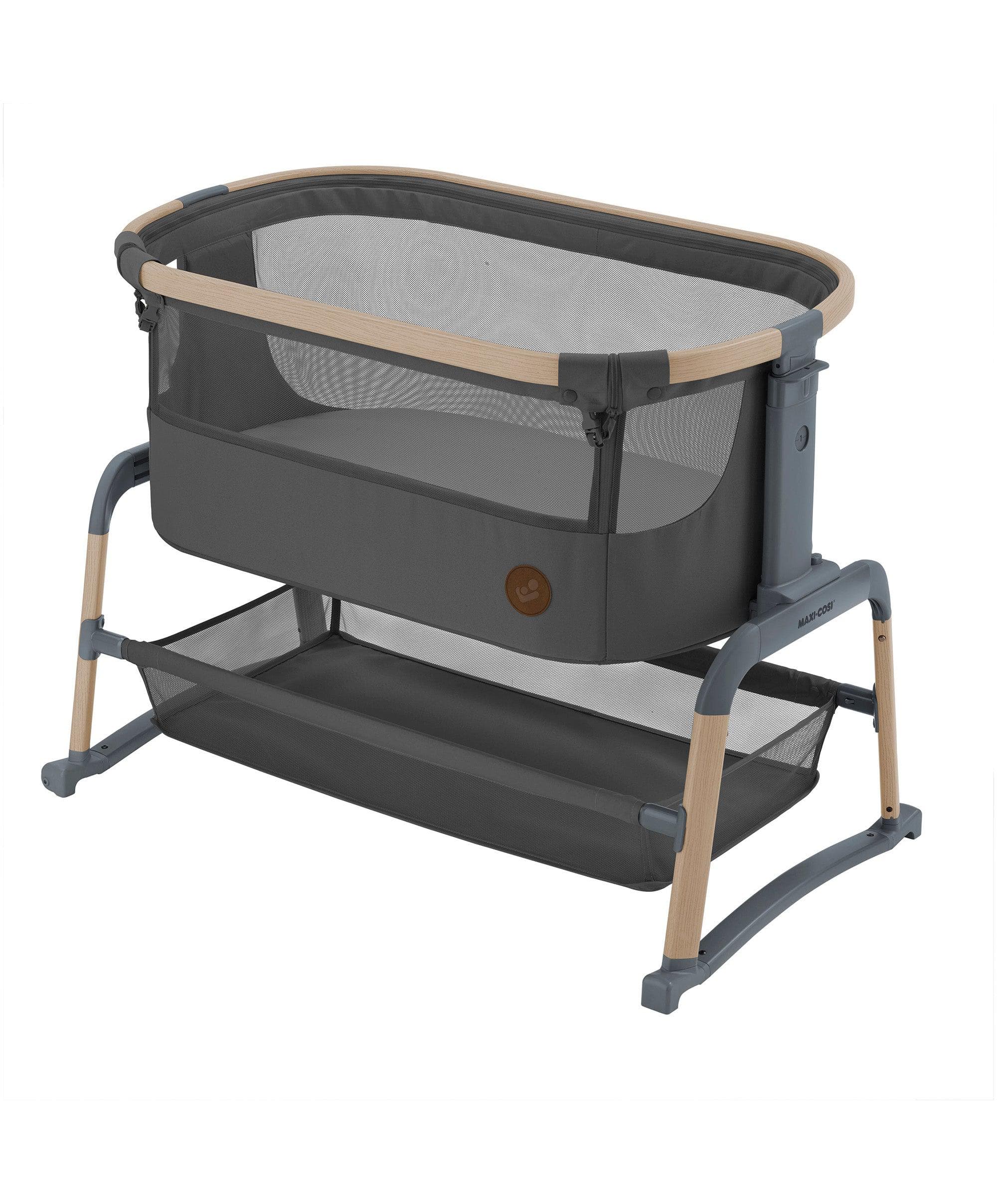 Maxi-Cosi Iora Air Bedside Crib - Beyond Graphite