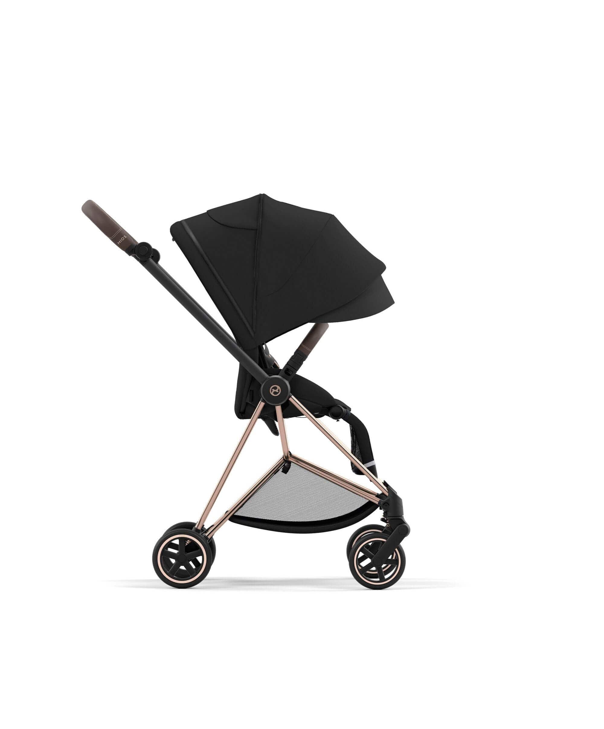 Cybex Mios Pushchair - Rose Gold / Sepia Black - Image 12