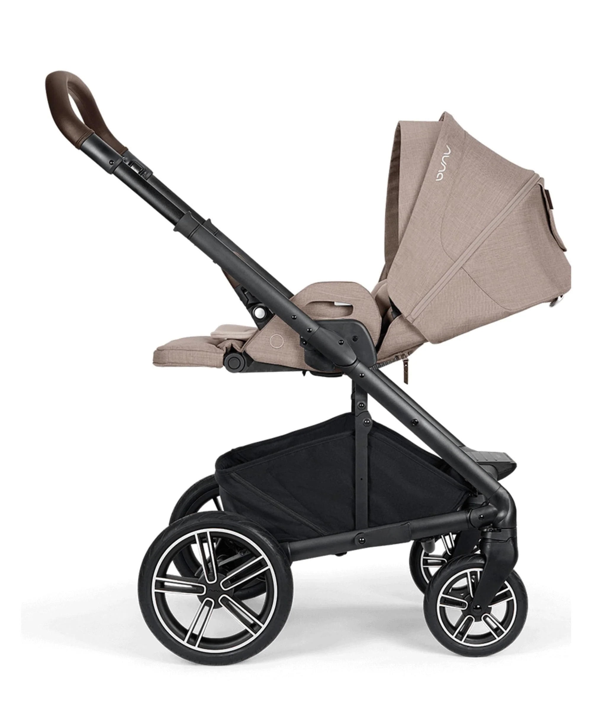 Nuna Mixx Next Pushchair Bundle With Nuna PIPA Urbn Car Seat – Chateau/Caviar - Image 5