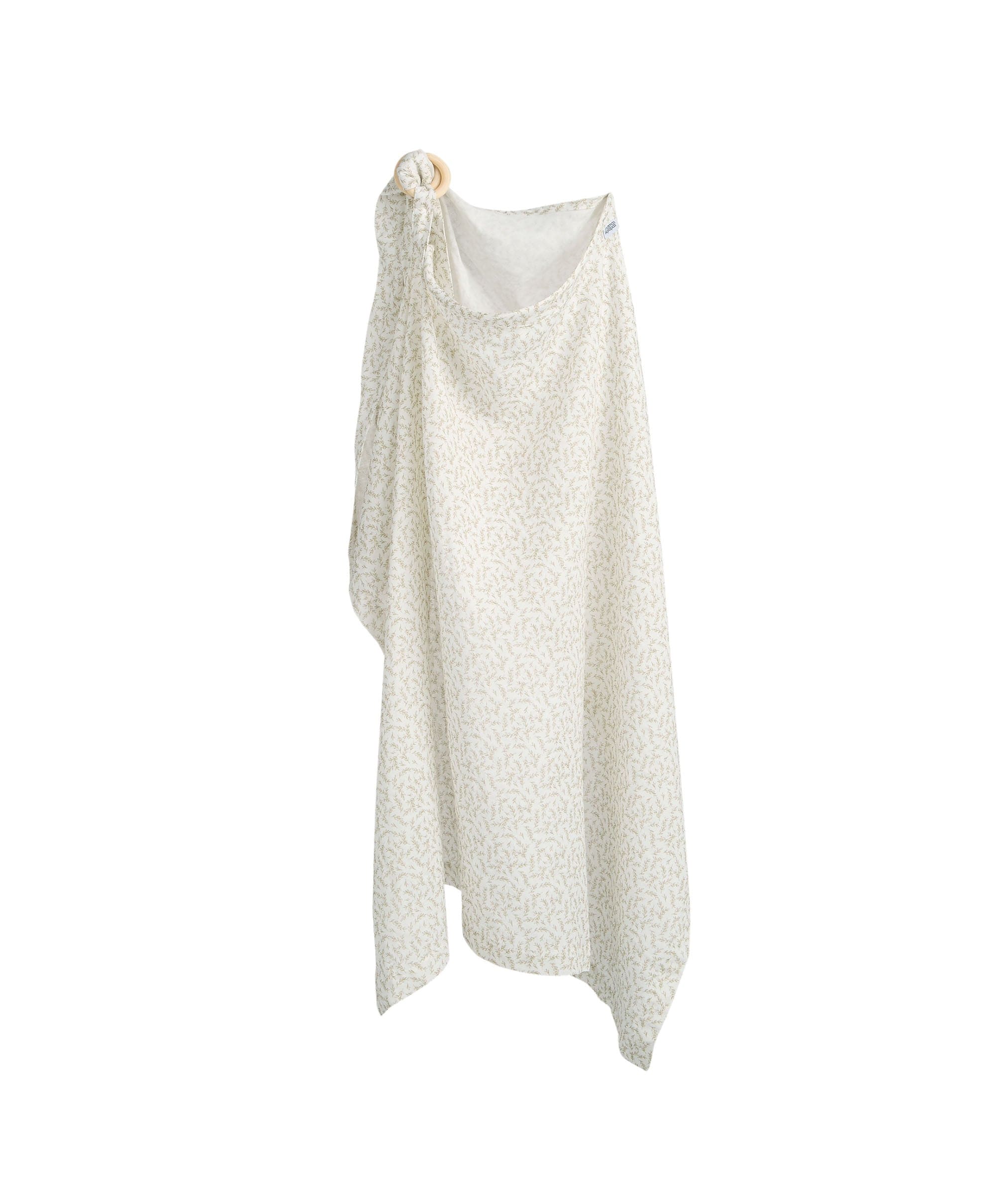 Nursing Cover - Muslin Leaf Print