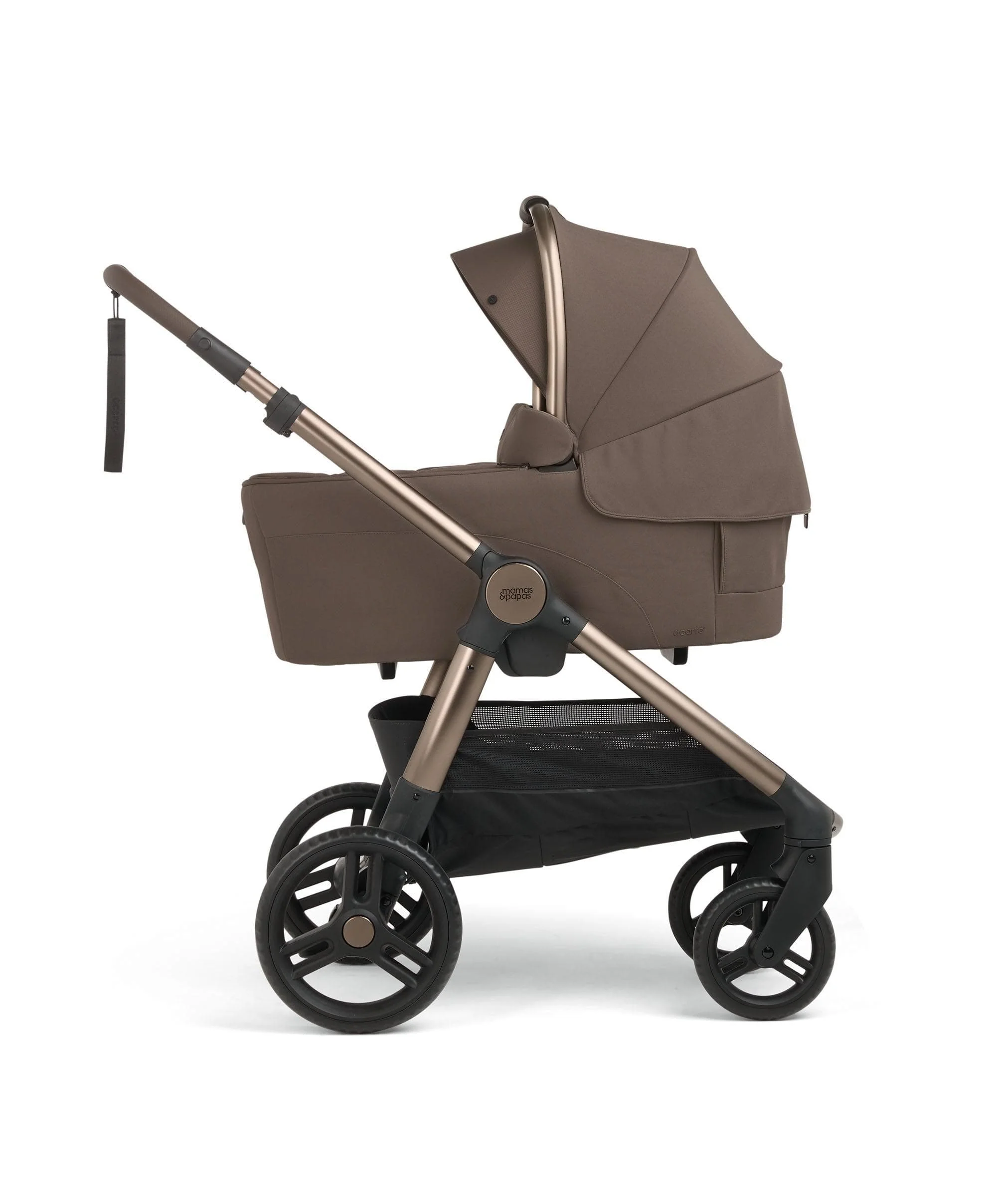Ocarro 2 Pushchair Bundle With Cybex Cloud T i-Size Rotating Baby Car Seat & Base (10 Pieces) - Crema - Image 6