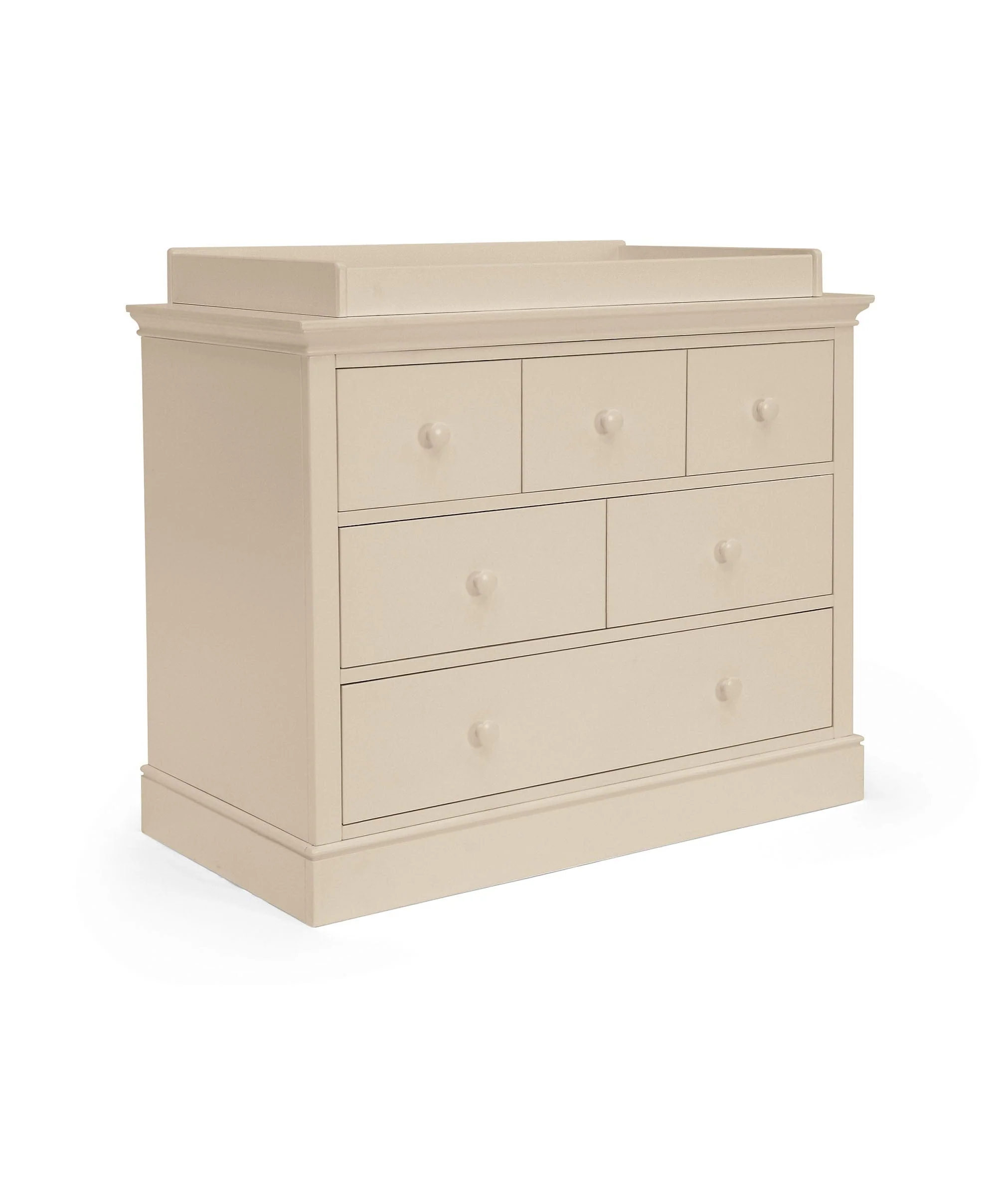 Oxford Nursery Bundle With Lua Bedside Crib - Cashmere/Fawn - Image 7