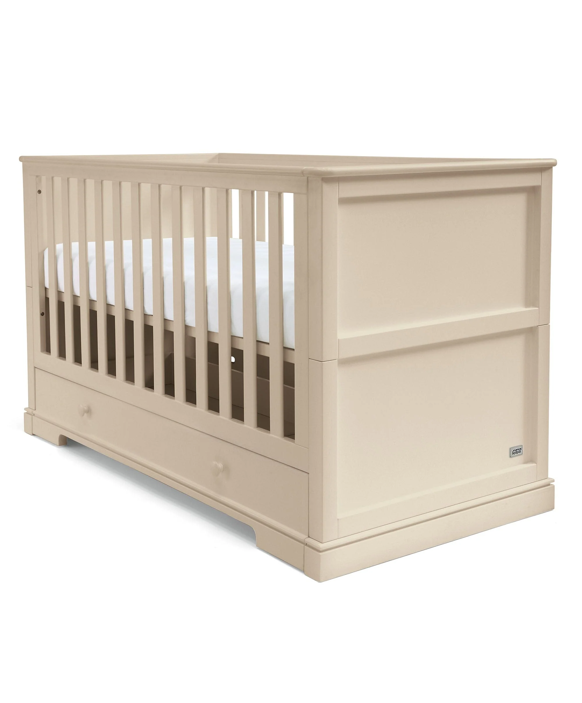 Oxford 3 Piece Cotbed Range with Dresser Changer & Wardrobe - Cashmere - Image 15