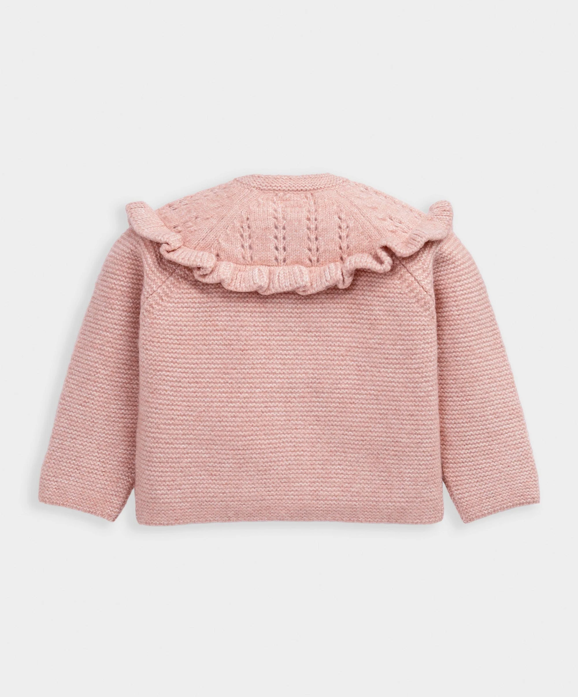 Soft Pink Knitted Cardigan - Image 3