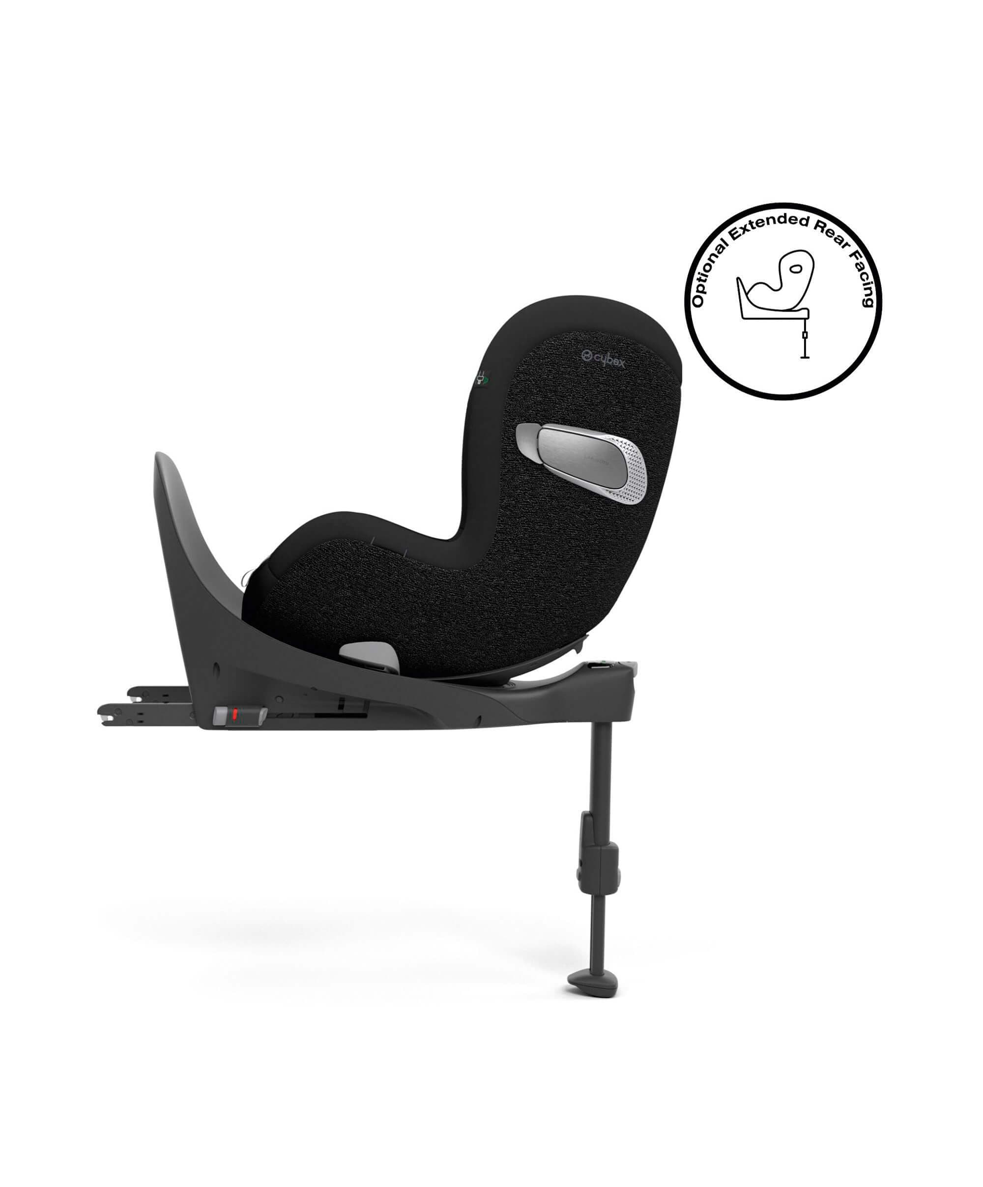 CYBEX Sirona T i-Size 360° Rotating Toddler Car Seat - Sepia Black - Image 6