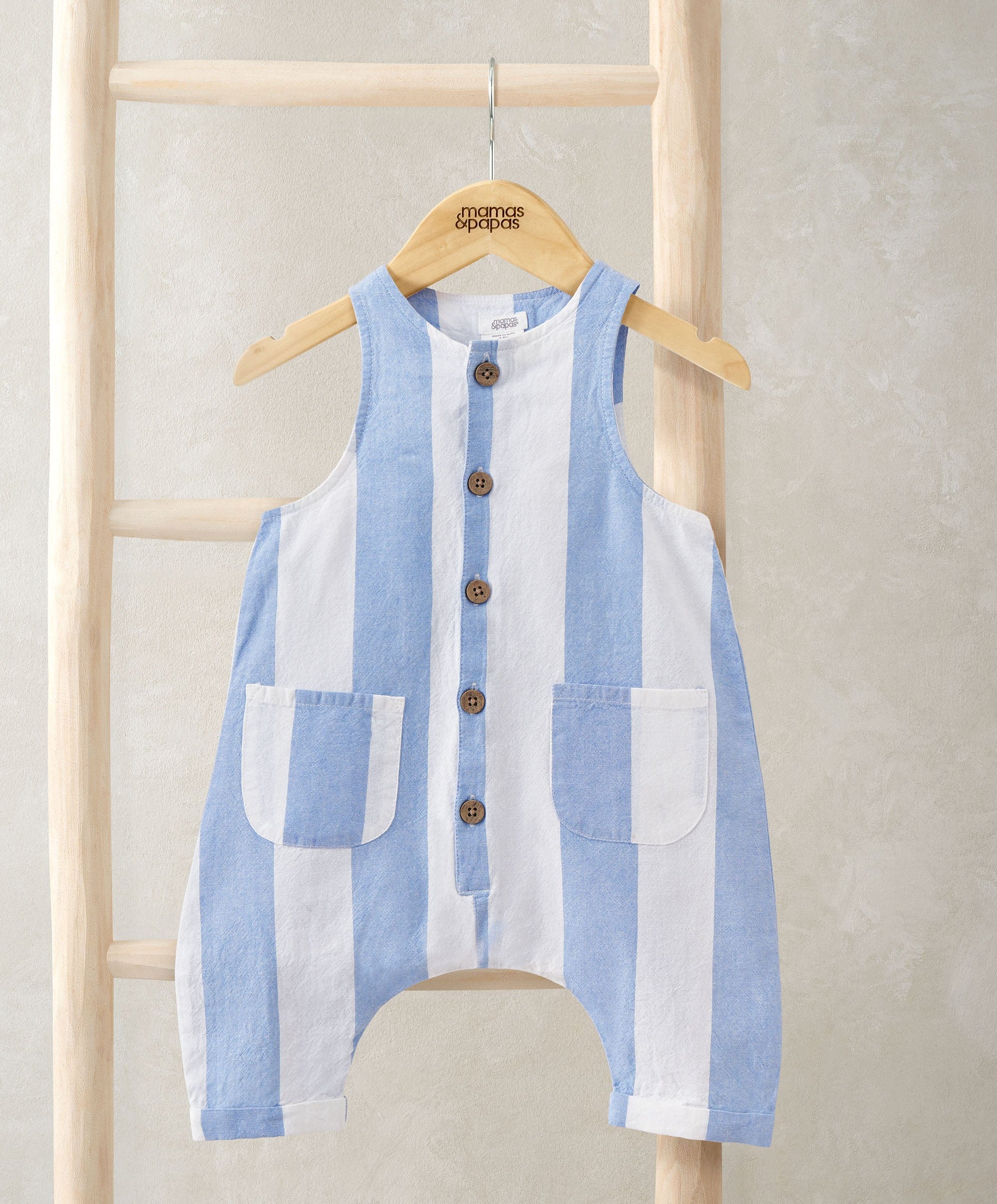 Slouchy Striped Romper