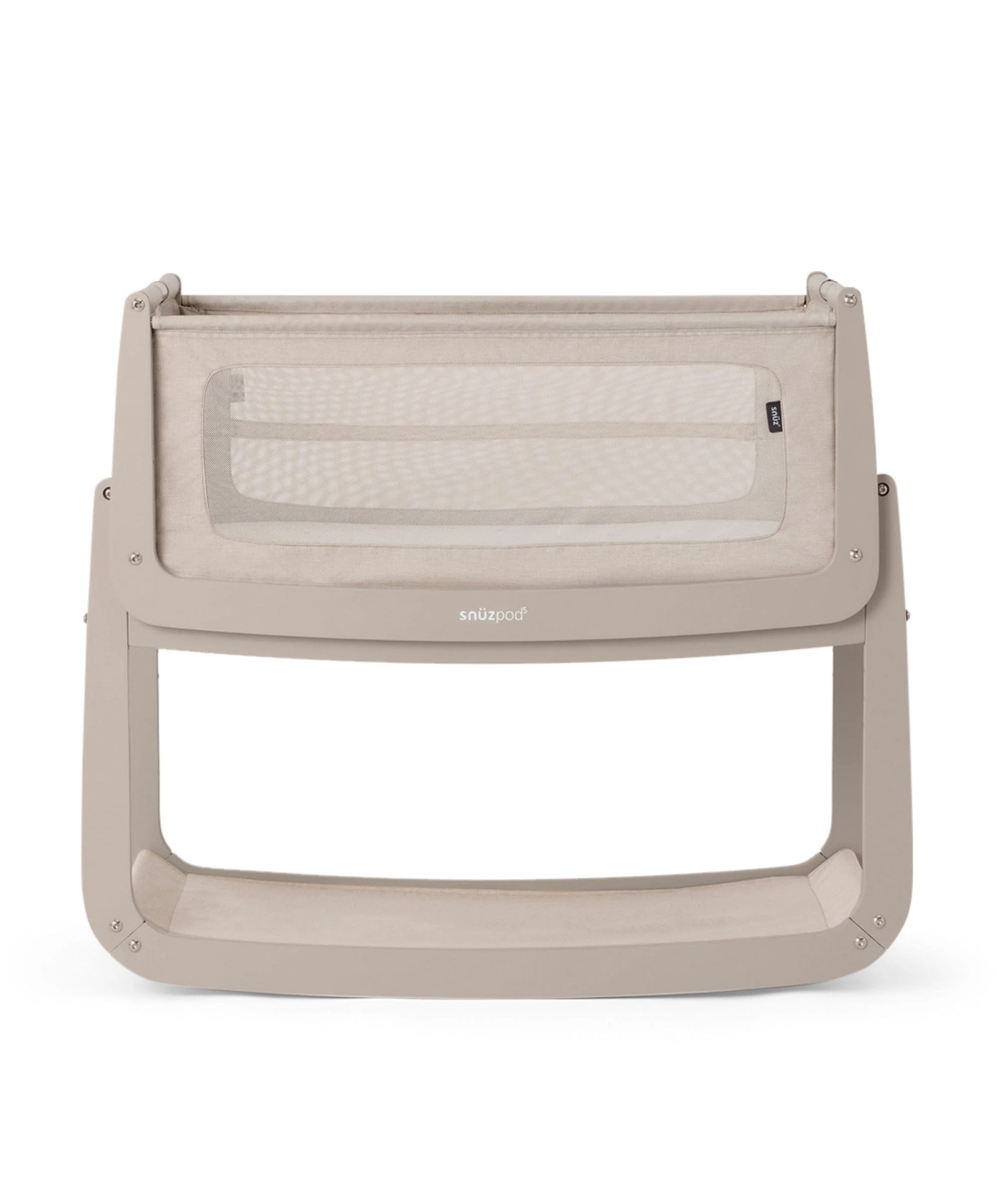 SnuzPod 5 Bedside Crib - Pebble - Image 8