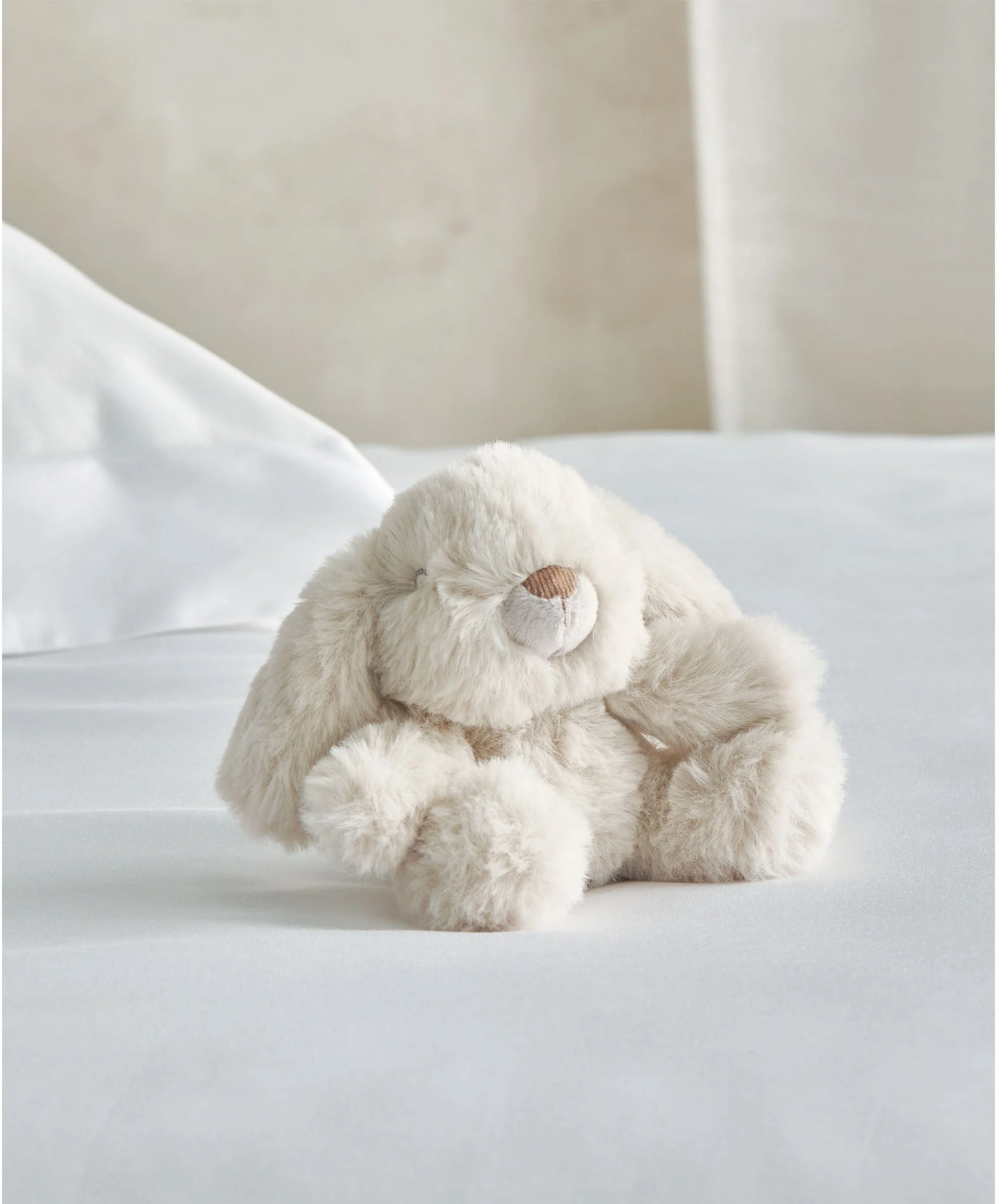 Soft Toy - Grey Bunny Beanie