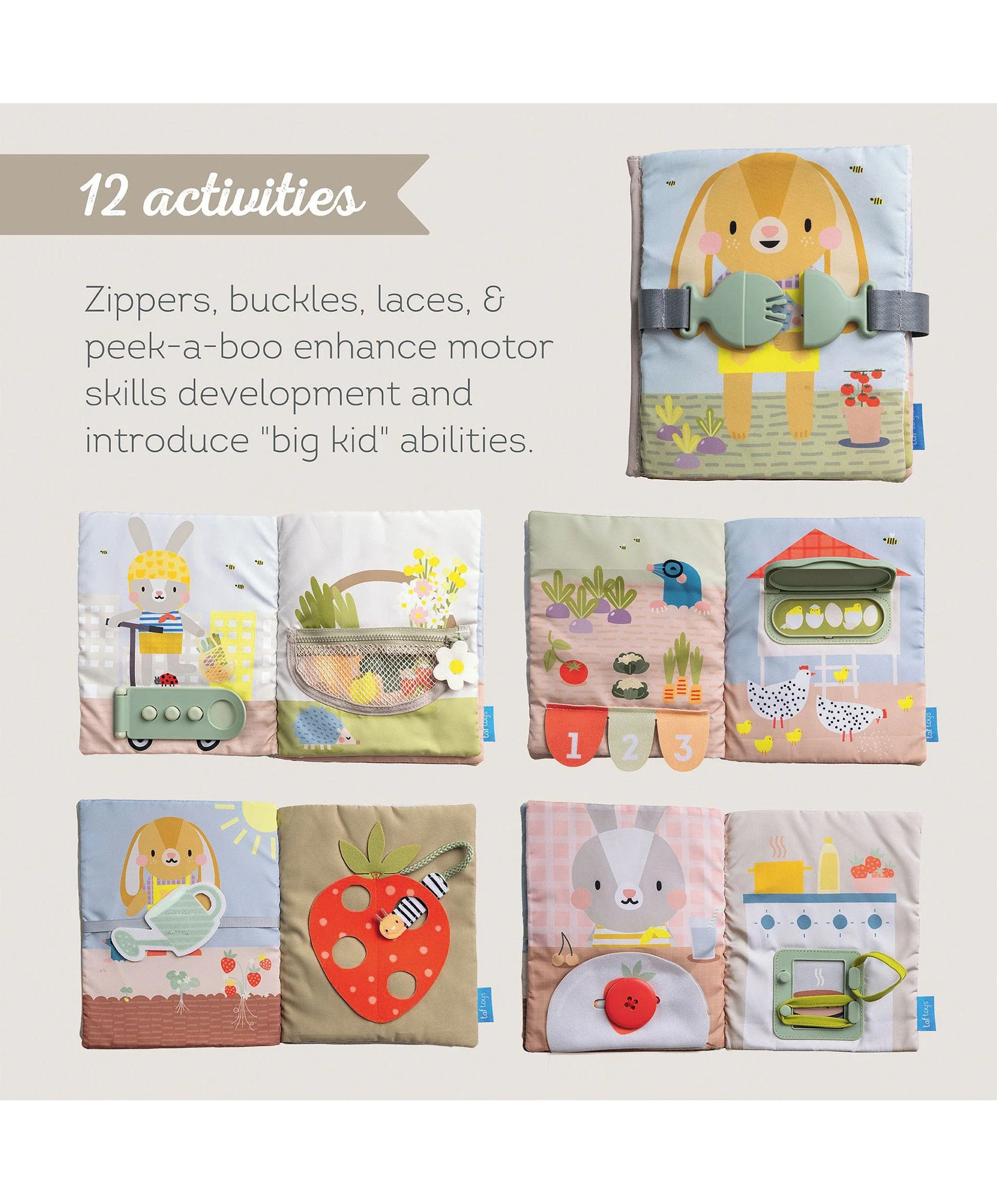 Taf Toys My First Busy Book - Image 5