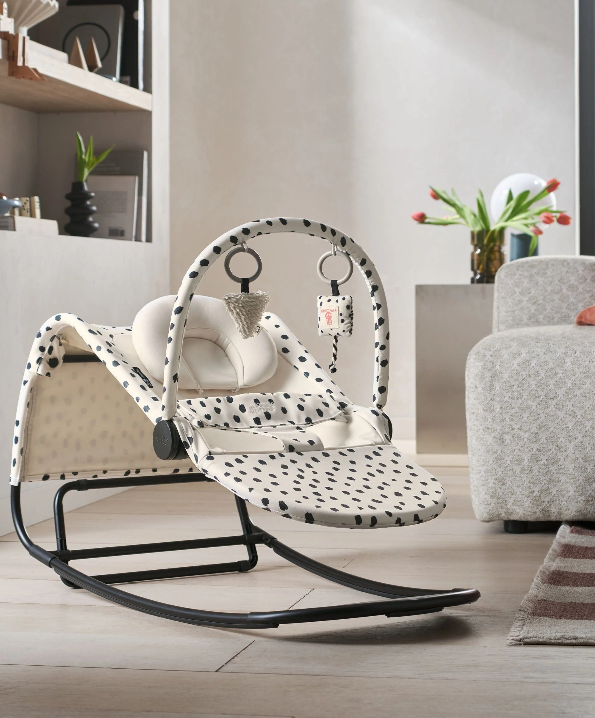 Mamas & Papas x Another Fox Tempo Bouncer - Cheetah Spot - Image 2
