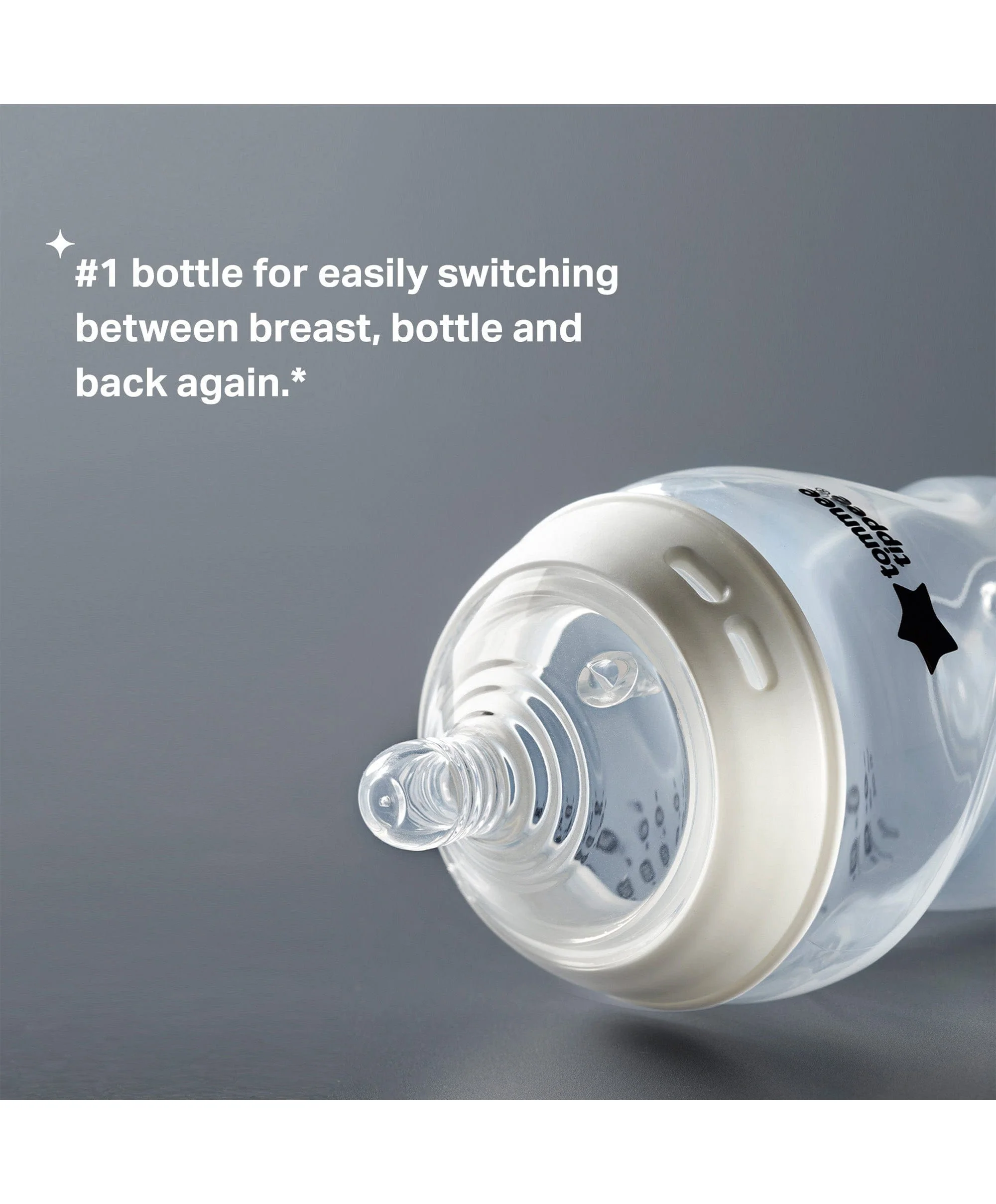 Tommee Tippee Natural Start Anti-Colic Baby Bottle (Pack of 3) - 260ml - Image 4