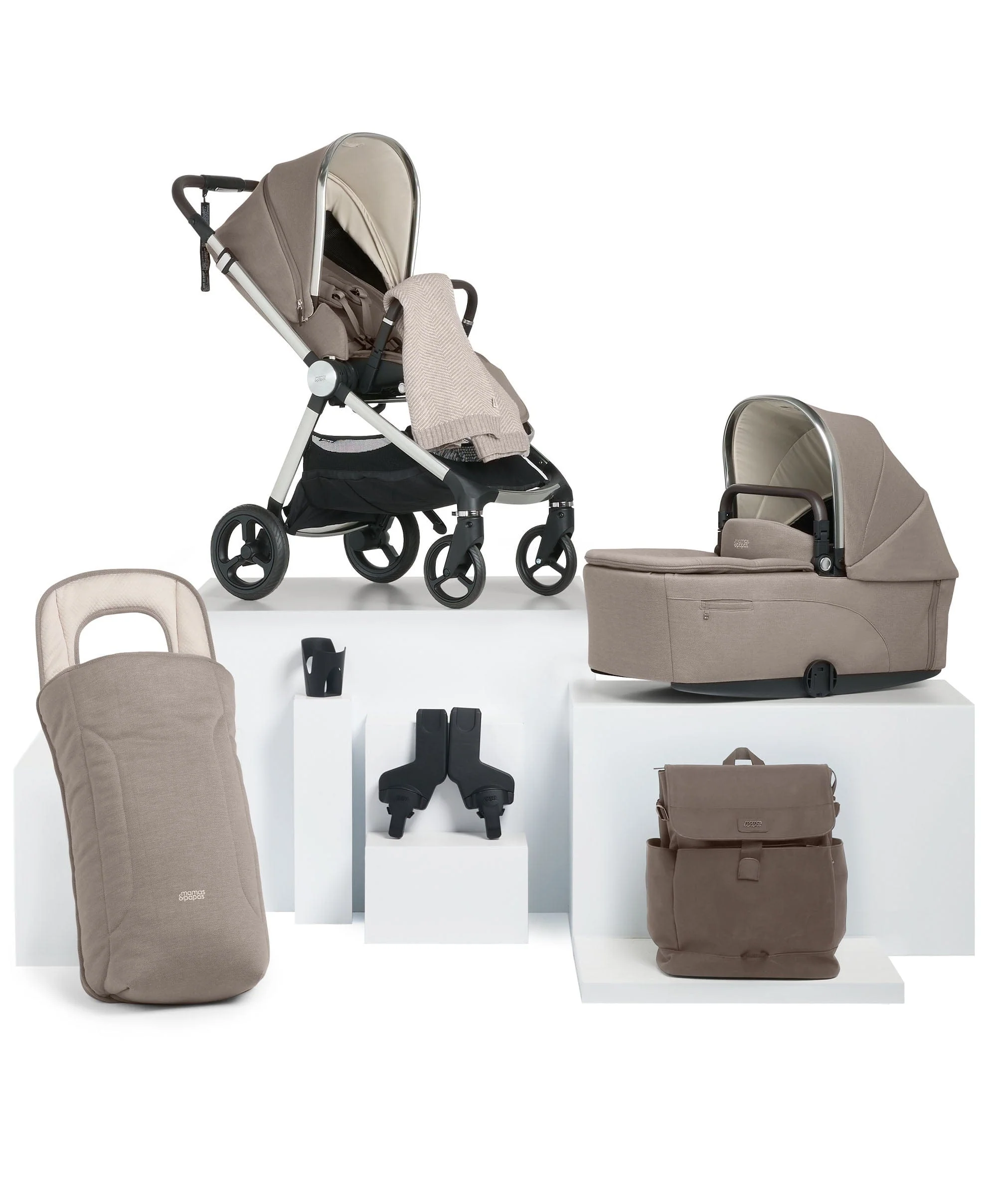 Vardo Pushchair Bundle (7 Pieces) - Heritage