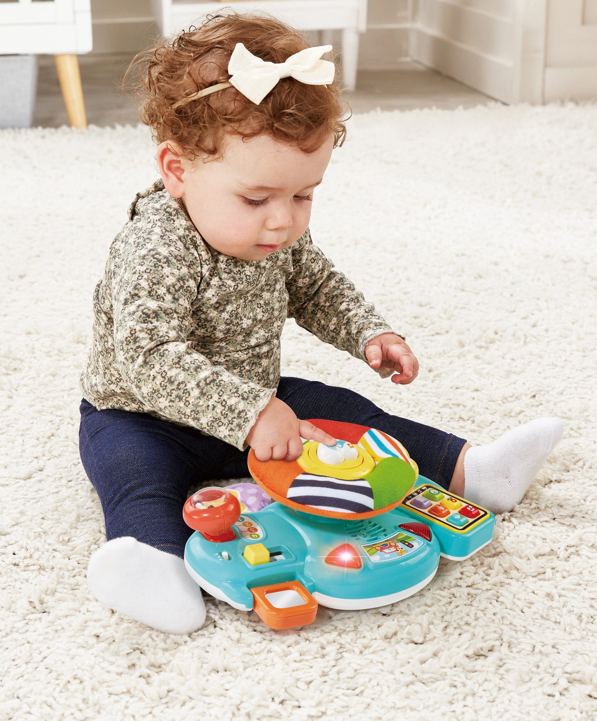 VTech Beep Beep Baby Driver Toy - Image 4