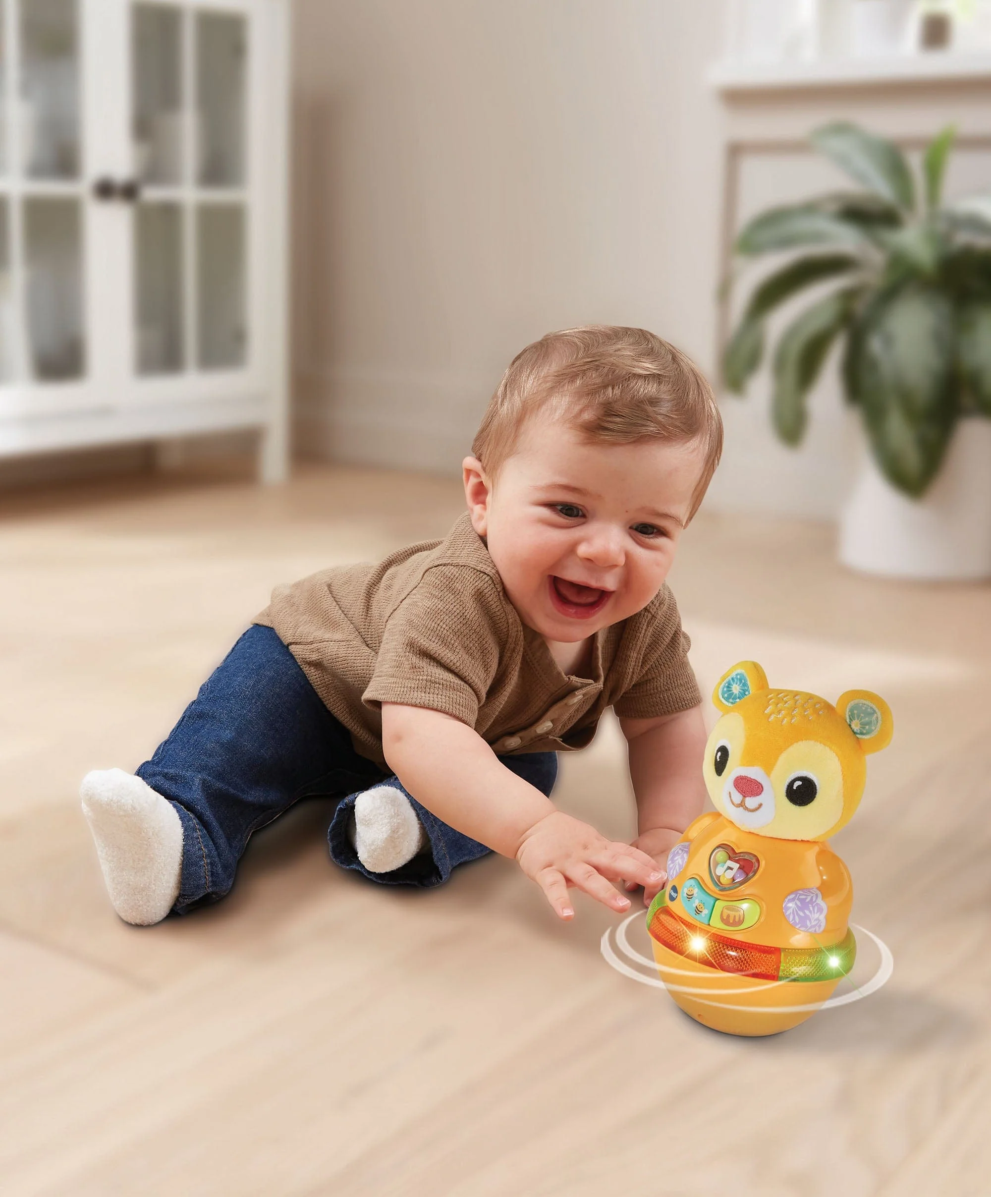 VTech Rock and Roll Bear Baby Toy - Image 3
