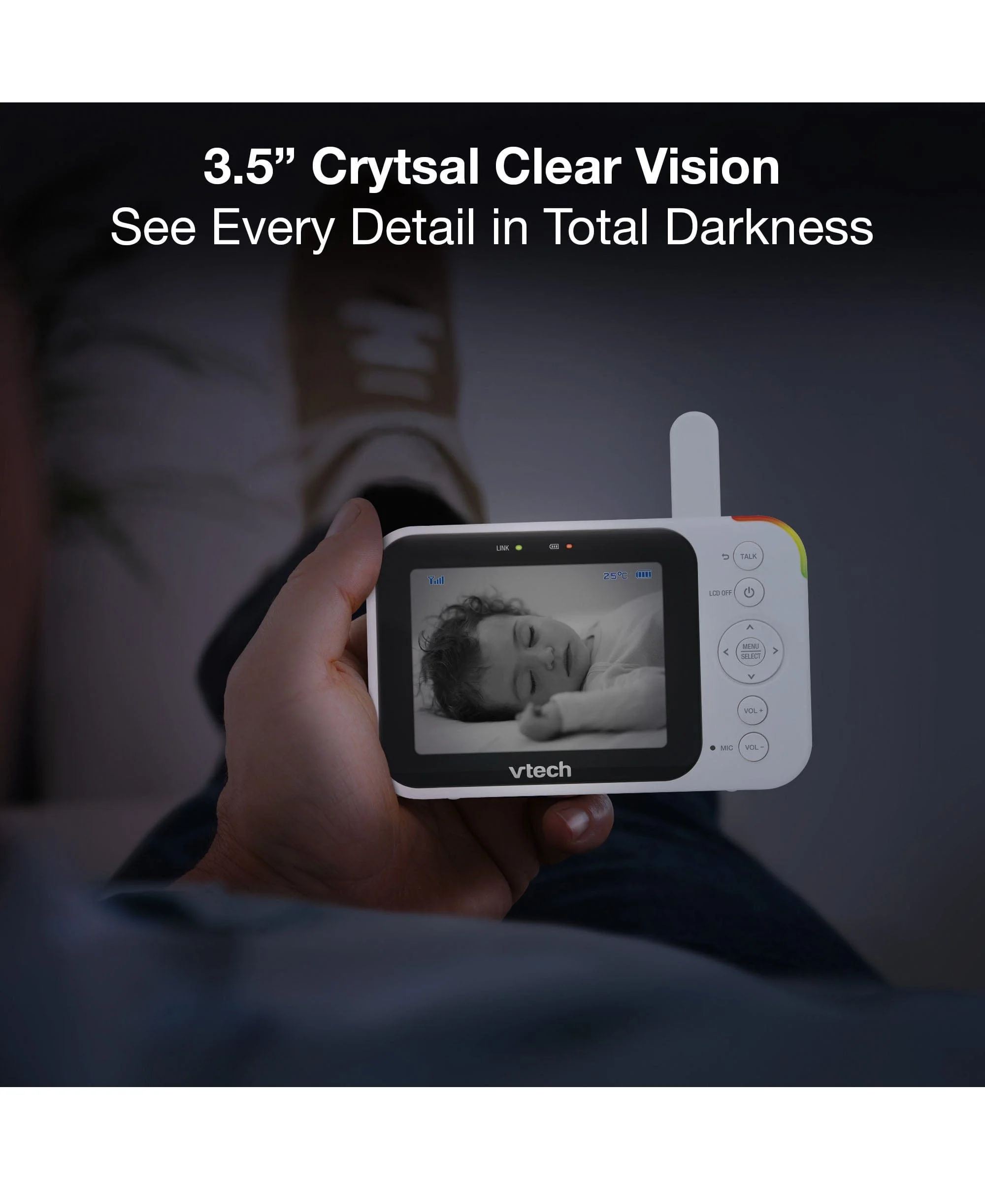 VTech VM4263 3.5" Video Monitor - Image 5