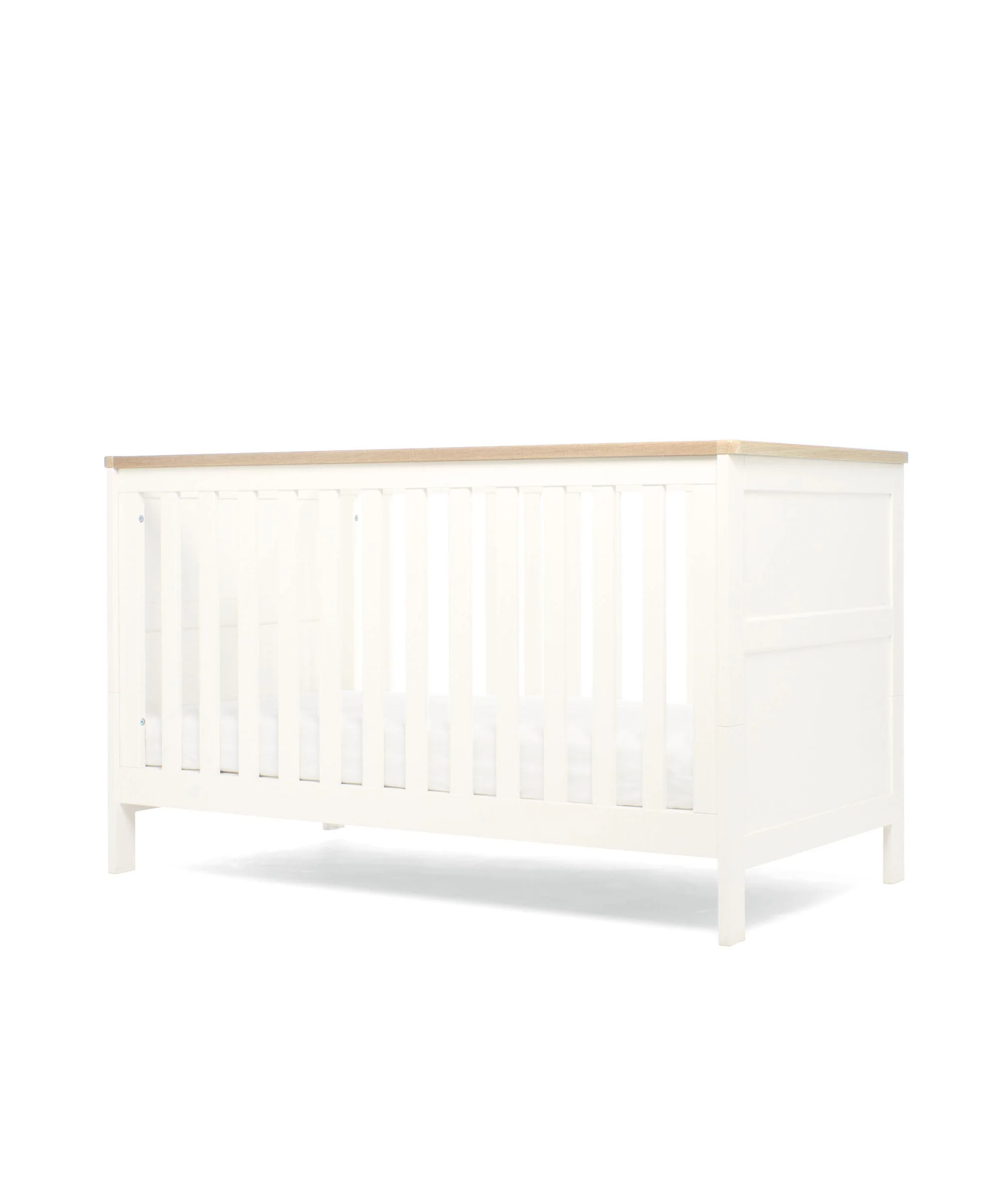 Wedmore 2 Piece Cotbed Set with Dresser Changer - White/Oak - Image 6