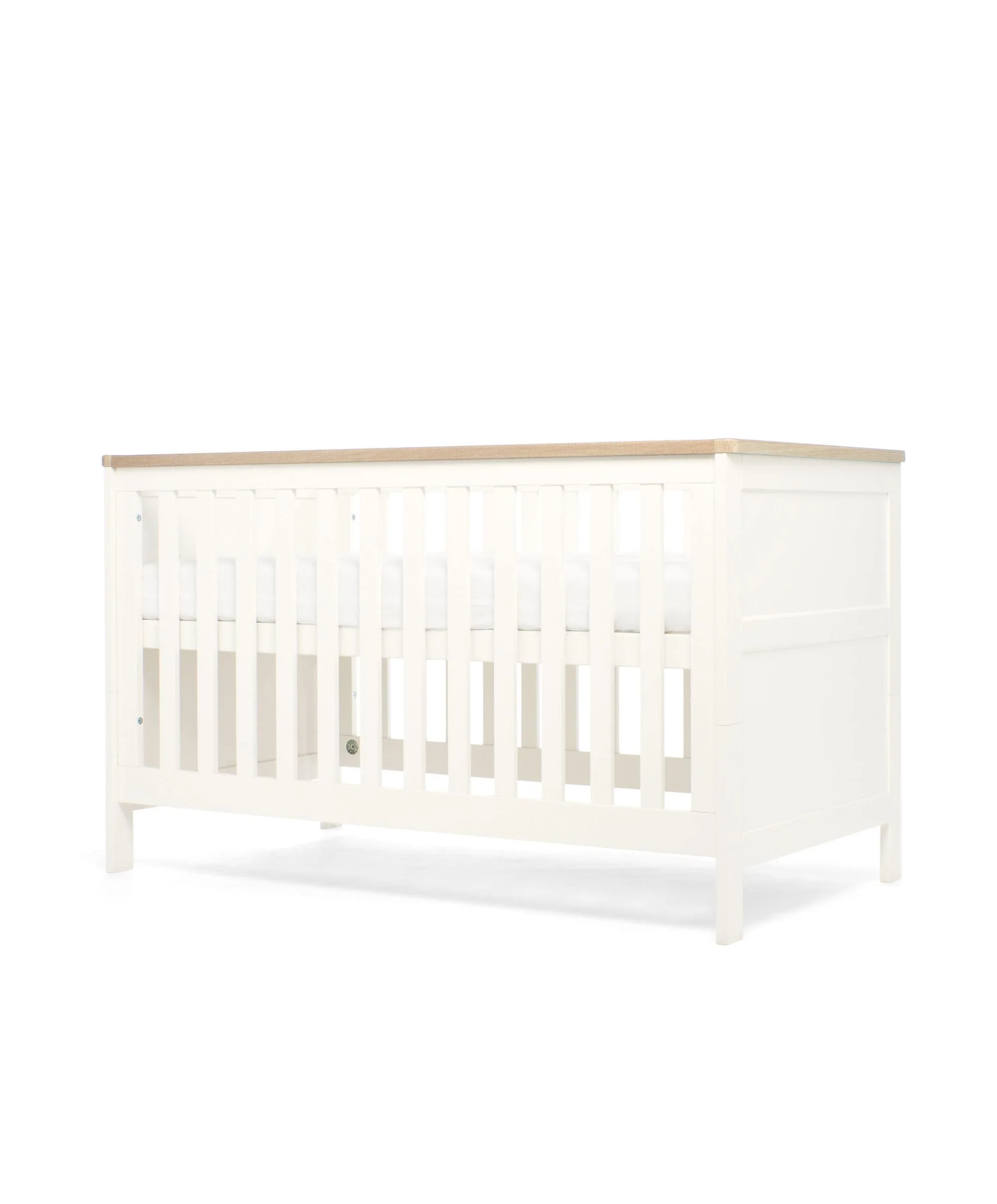 Wedmore 2 Piece Cotbed Set with Dresser Changer - White/Oak - Image 8